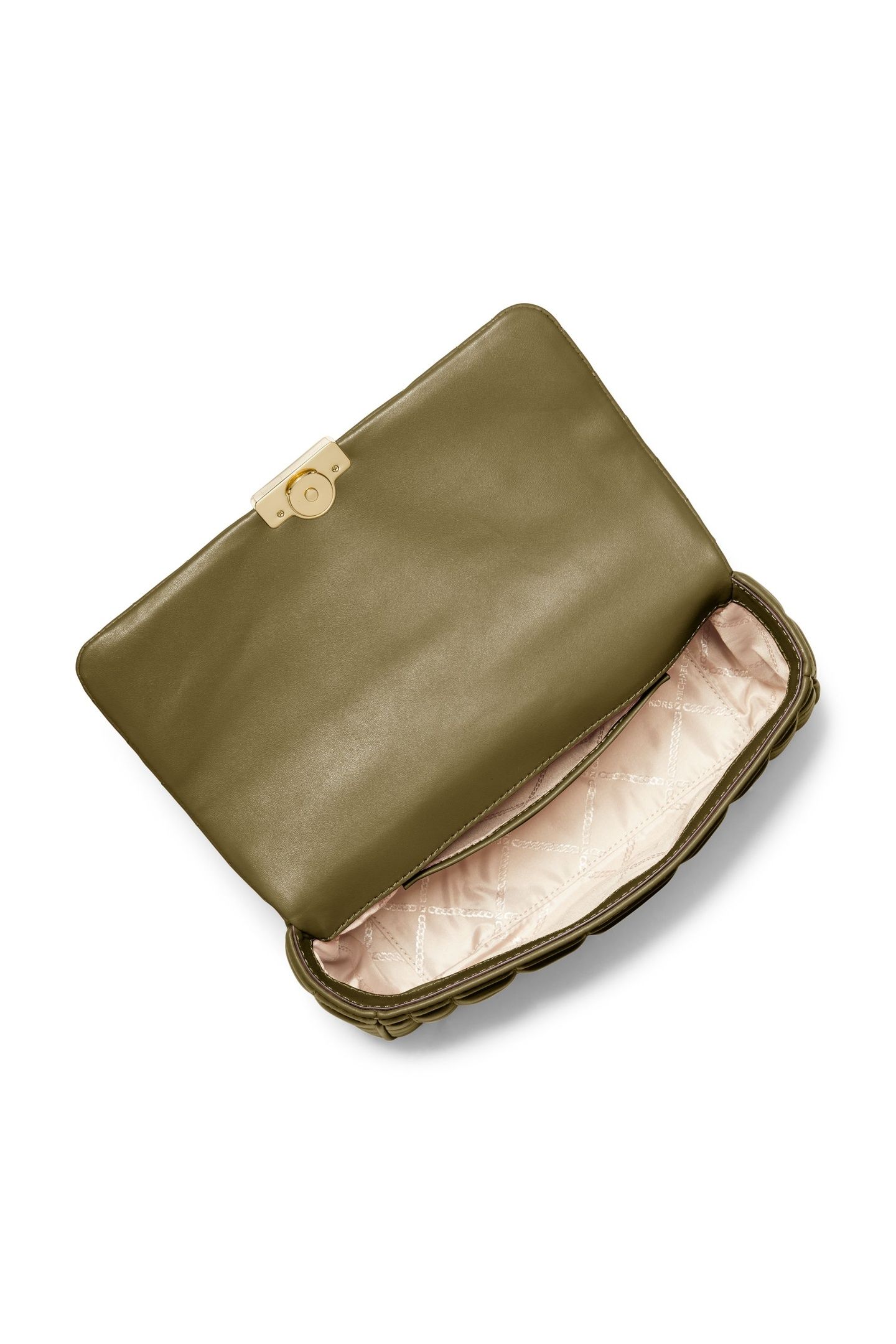 LARGE CHAIN SHOULDER BAG SAFARI GREEN 3