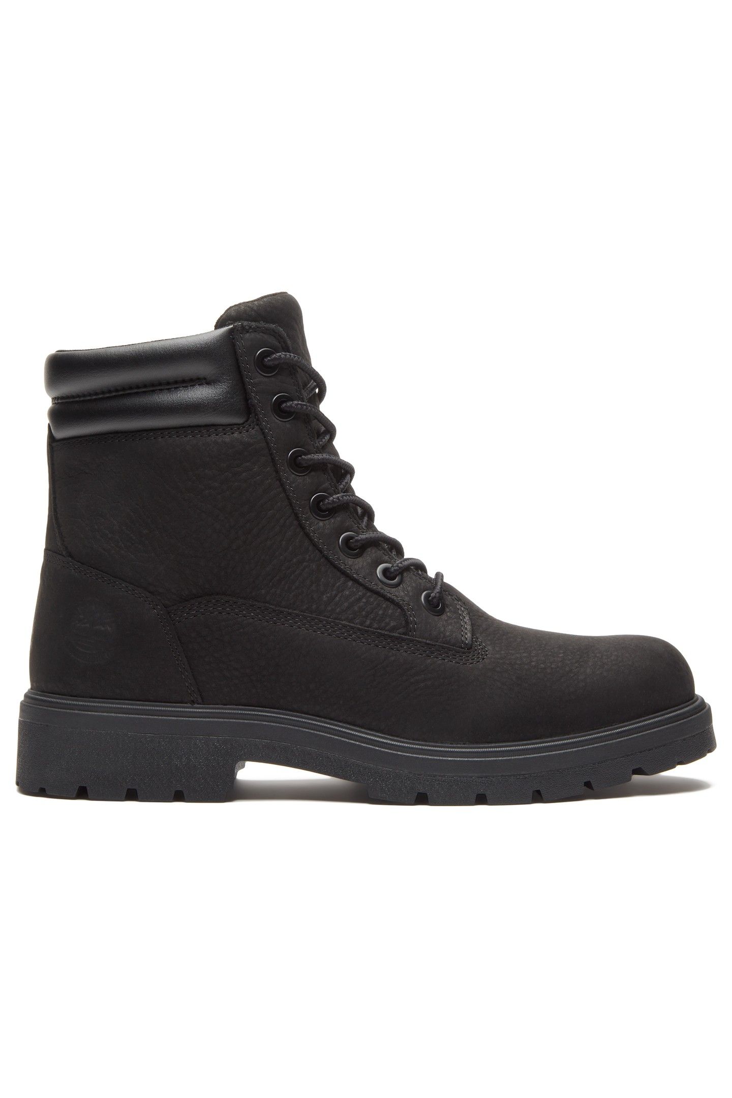 AUBURN FALLS 6 INCH LACE UP WATERPROOF BOOT BLACK NUBUCK 1