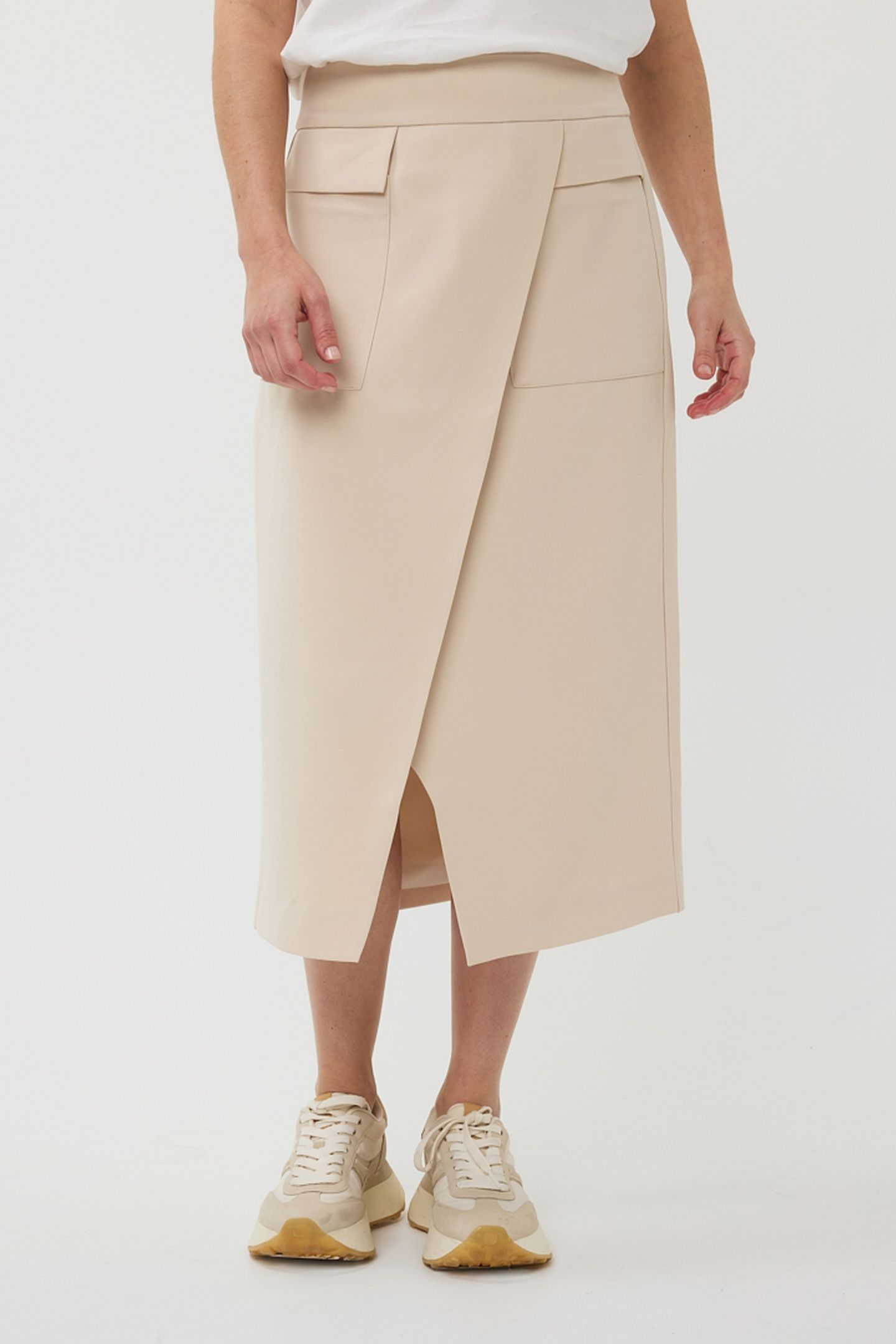 SKIRT LONG CITY SAND 2