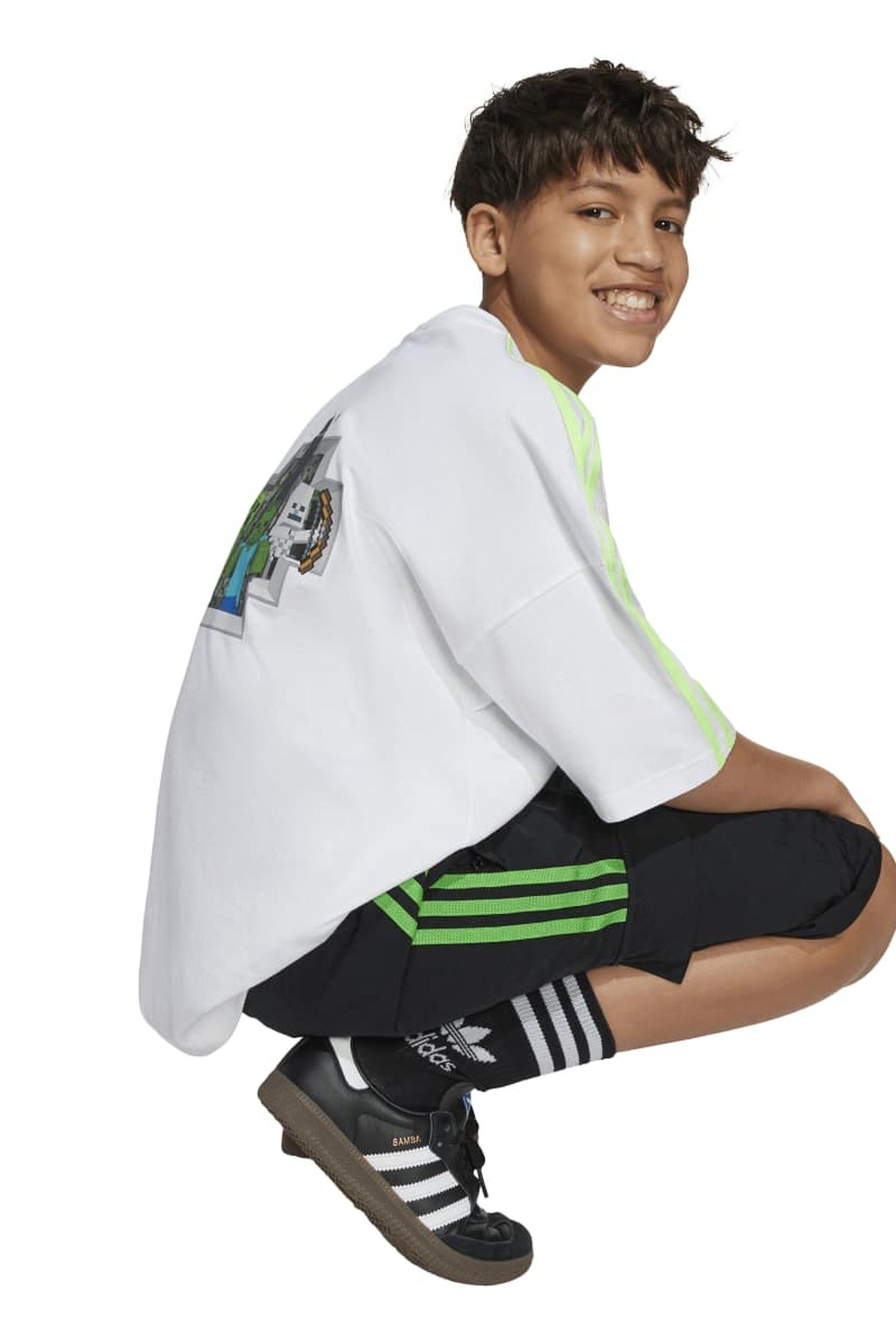 ORIGINALS ADIDAS ORIGINALS X MINECRAFT CARGO SHORTS KIDS 6