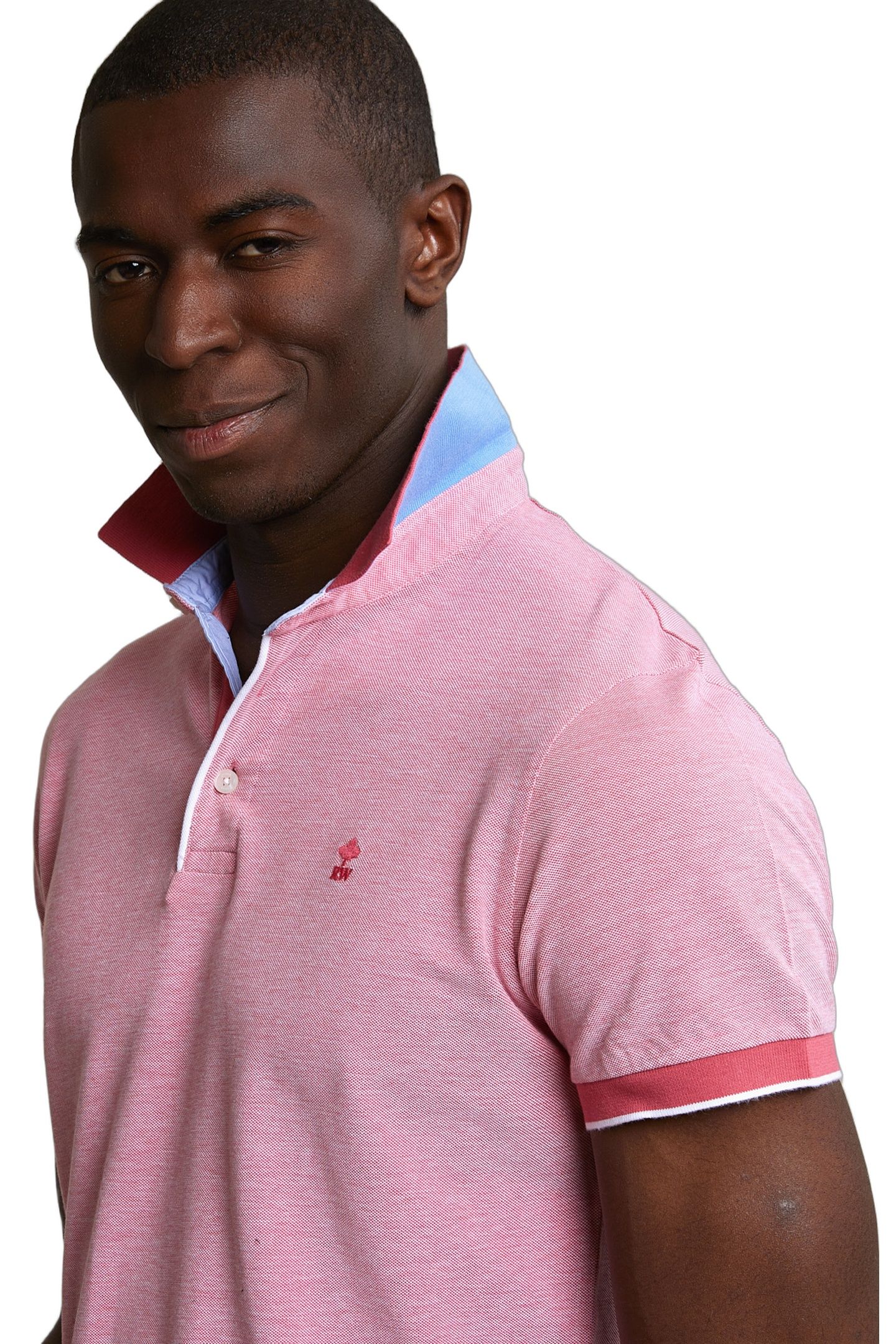 CUSTOM FIT COTTON POLO SHORT SLEEVES SUNSET 2
