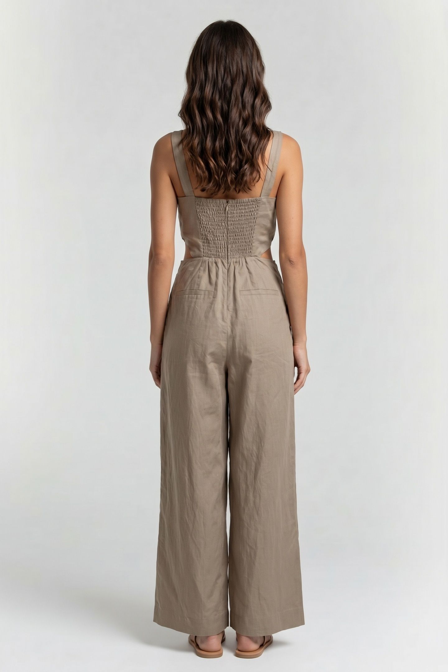 BRITA JUMPSUIT KHAKI 2