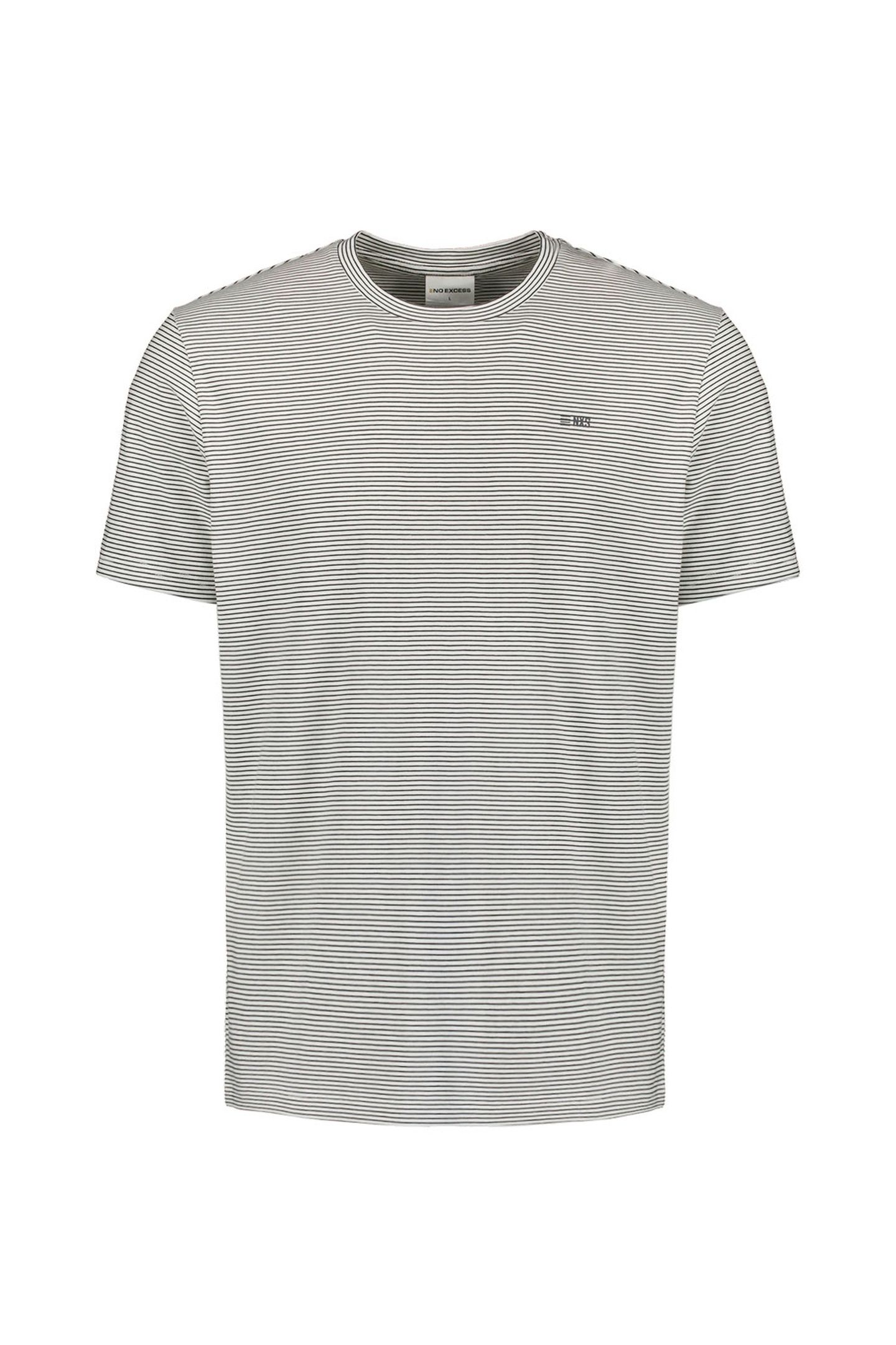 T-SHIRT CREWNECK STRIPES OFFWHITE 4