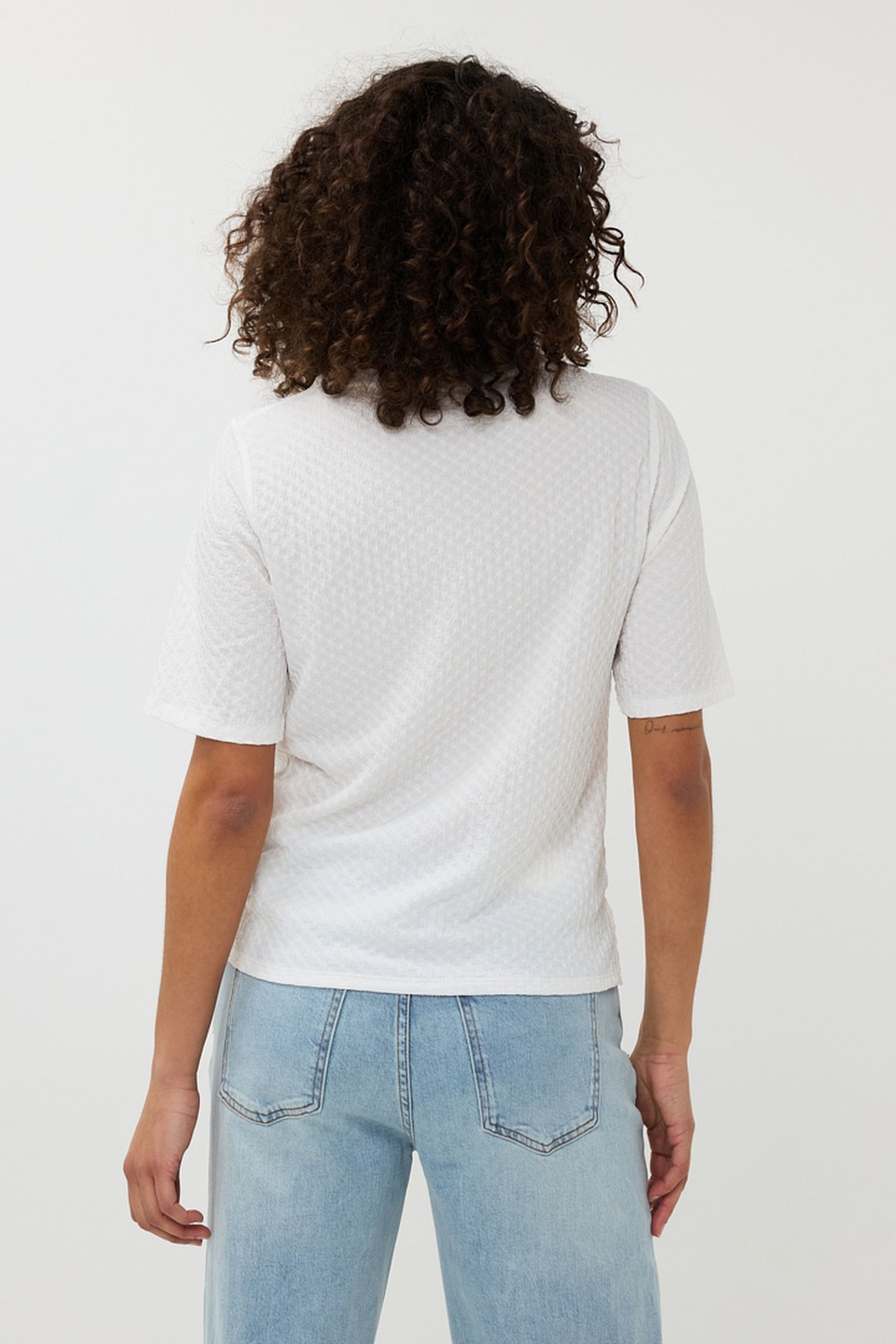 TOP S/SLVE KNOT STRUCTURE OFF WHITE 4