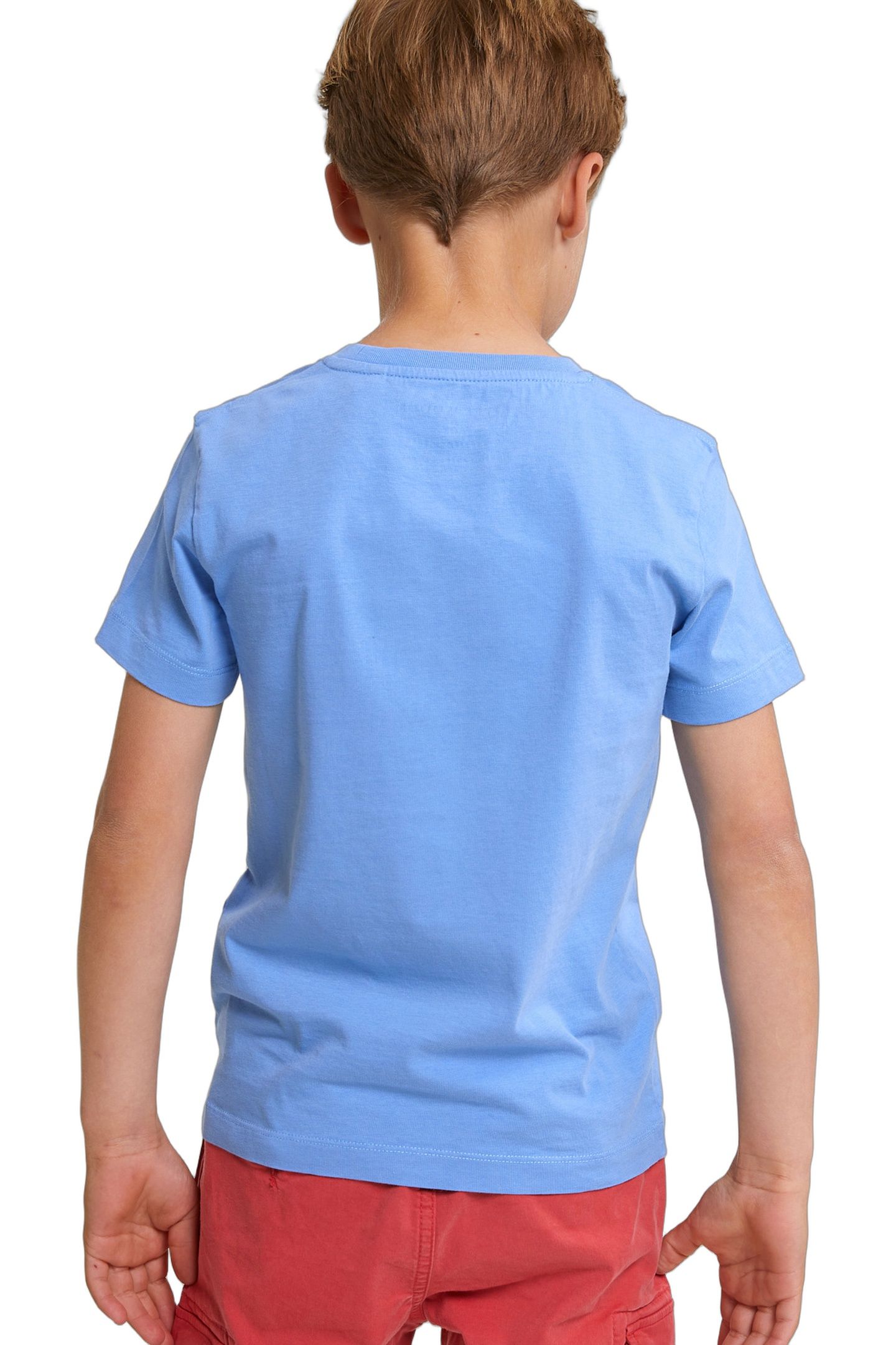 NORMAL FIT BASIC T-SHIRT SHORT SLEEVES SKY 3