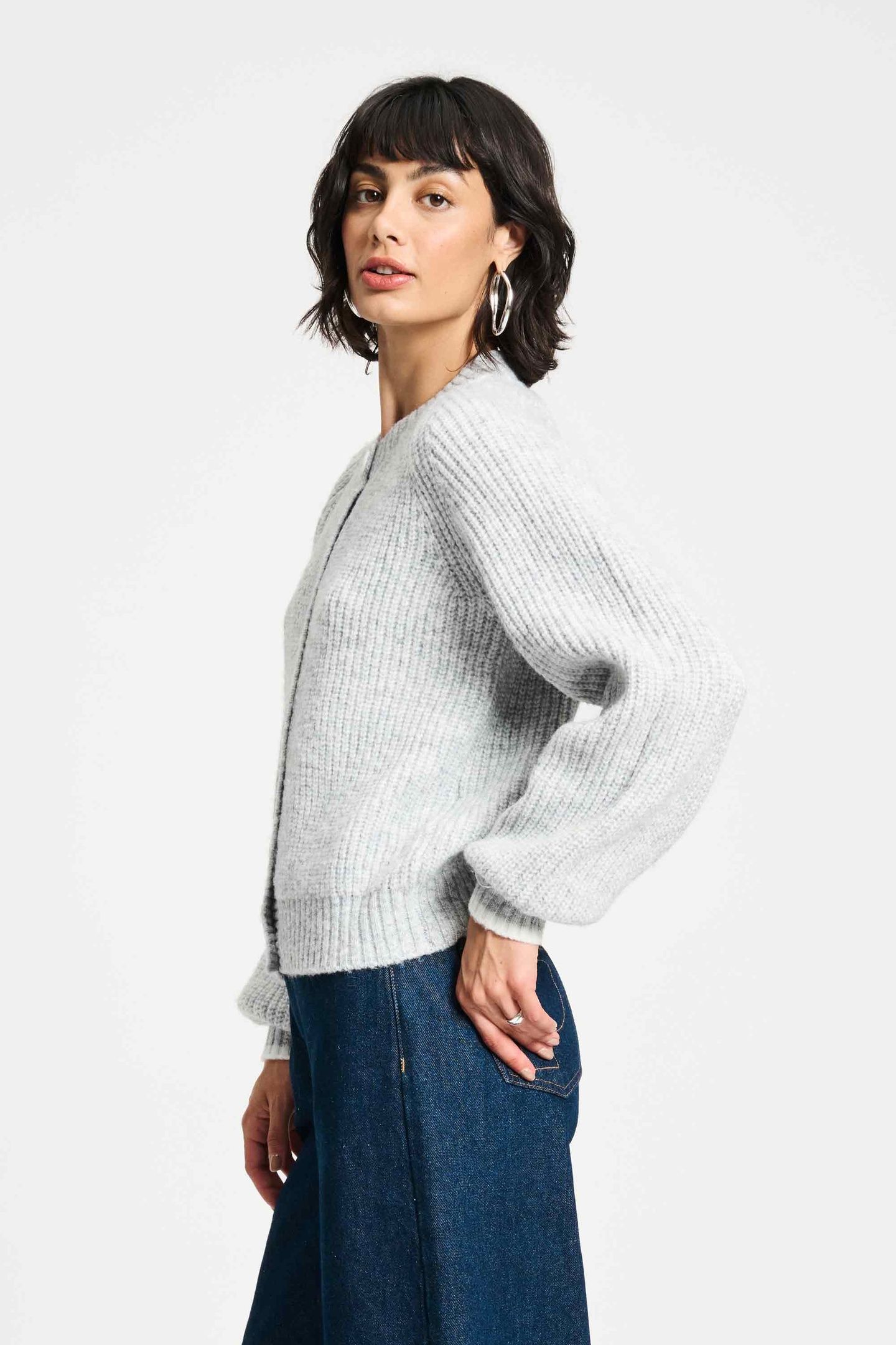 CARDIGAN - GRIGIO 4