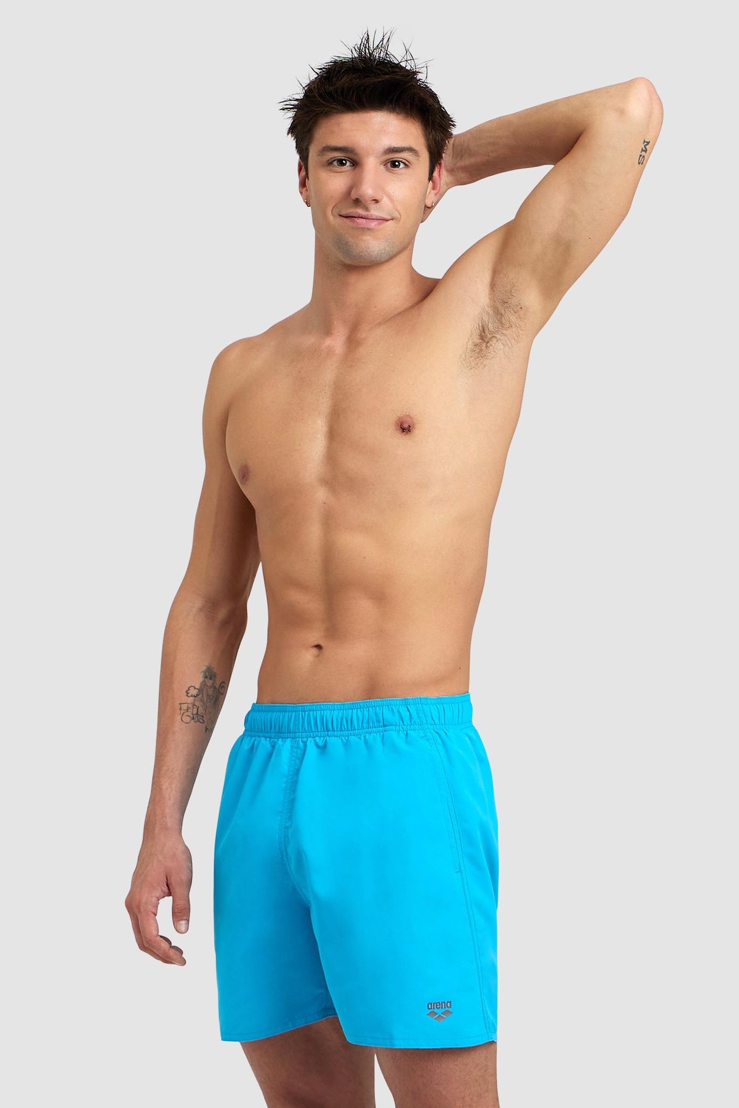FUNDAMENTALS BOXER R TURQUOISE-DARK OLIVE 2