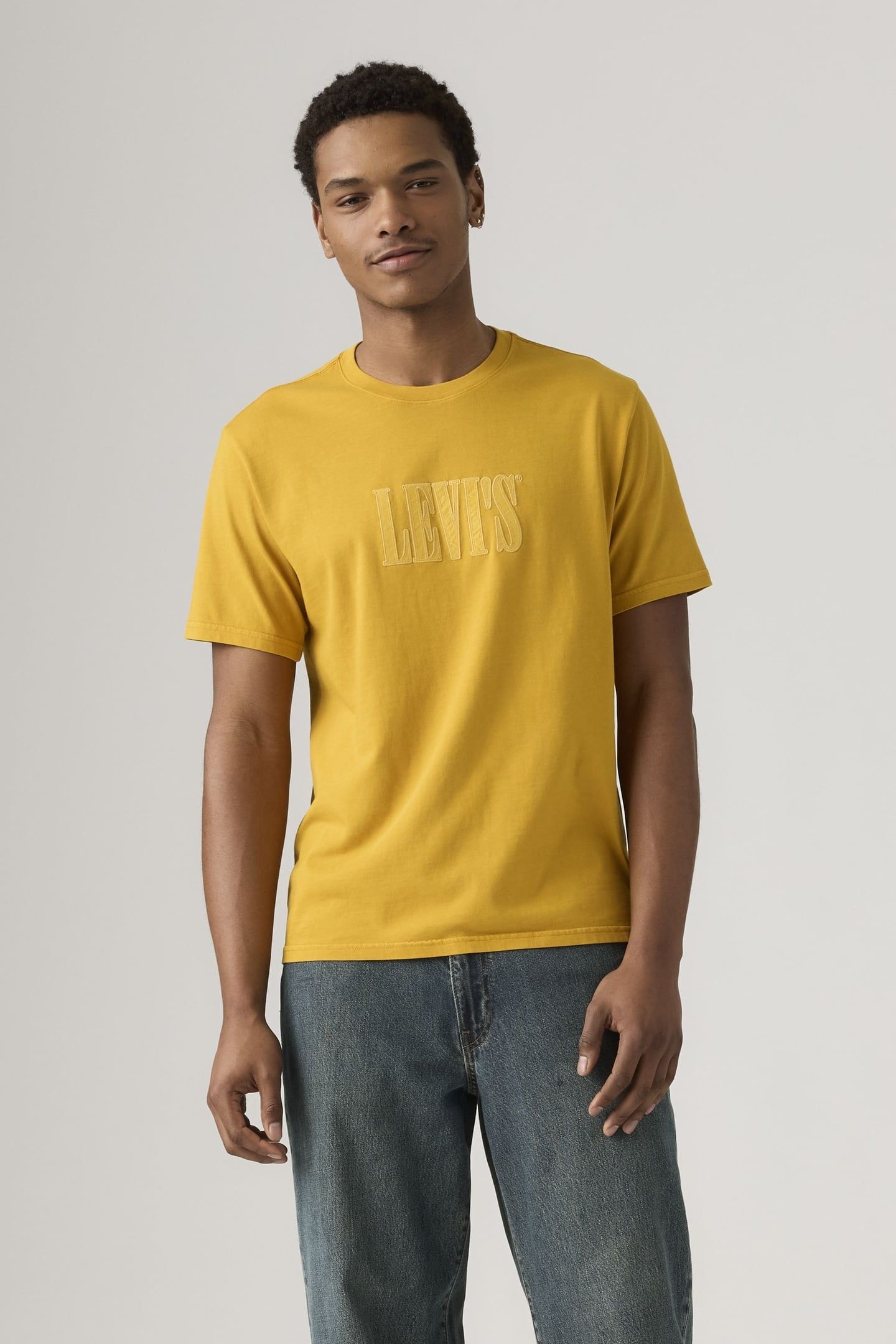 SS RELAXED FIT TEE GOLDEN 1