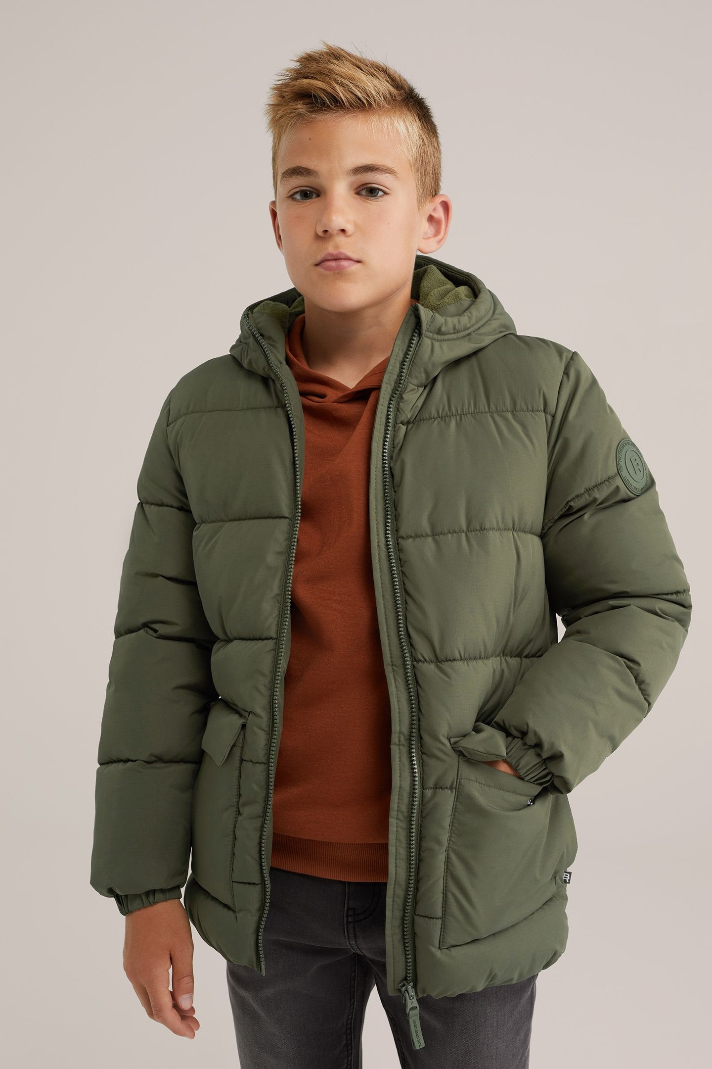 JACKET MIDLONG ARMY GREEN 2