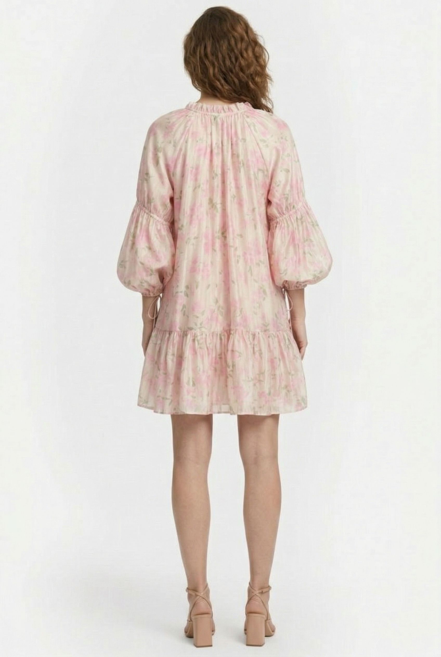 PEYTON DRESS BEIGE 2