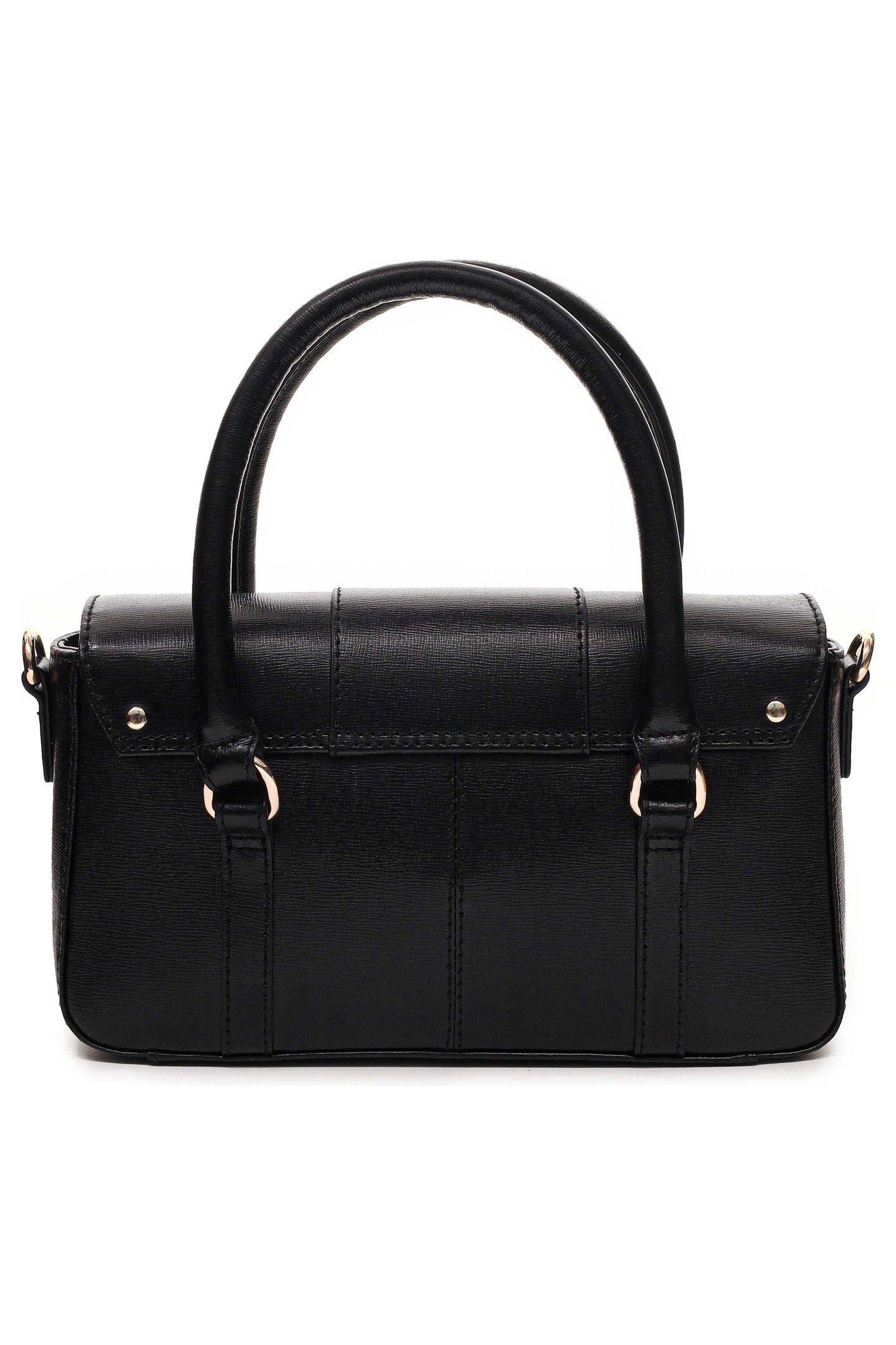 SMALL MAGGIE ICON FLORENCE BLACK W. GOLD 2