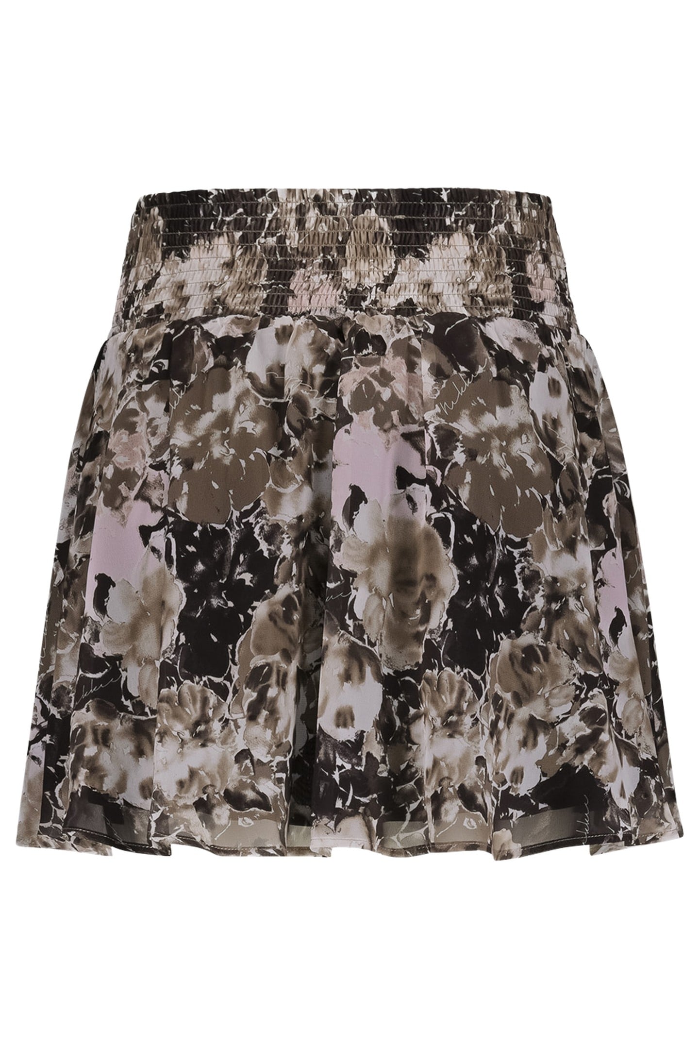 ESSEA PRINT SKIRT WALNUT 2