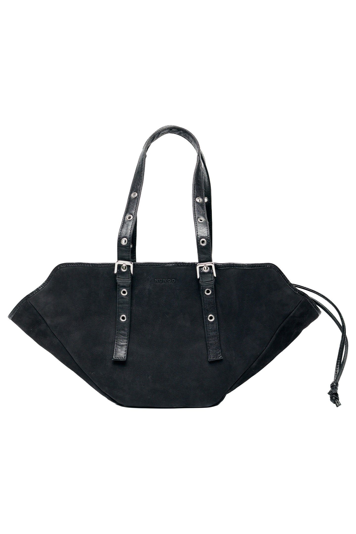 SMALL NORA NUBUCK BLACK 2
