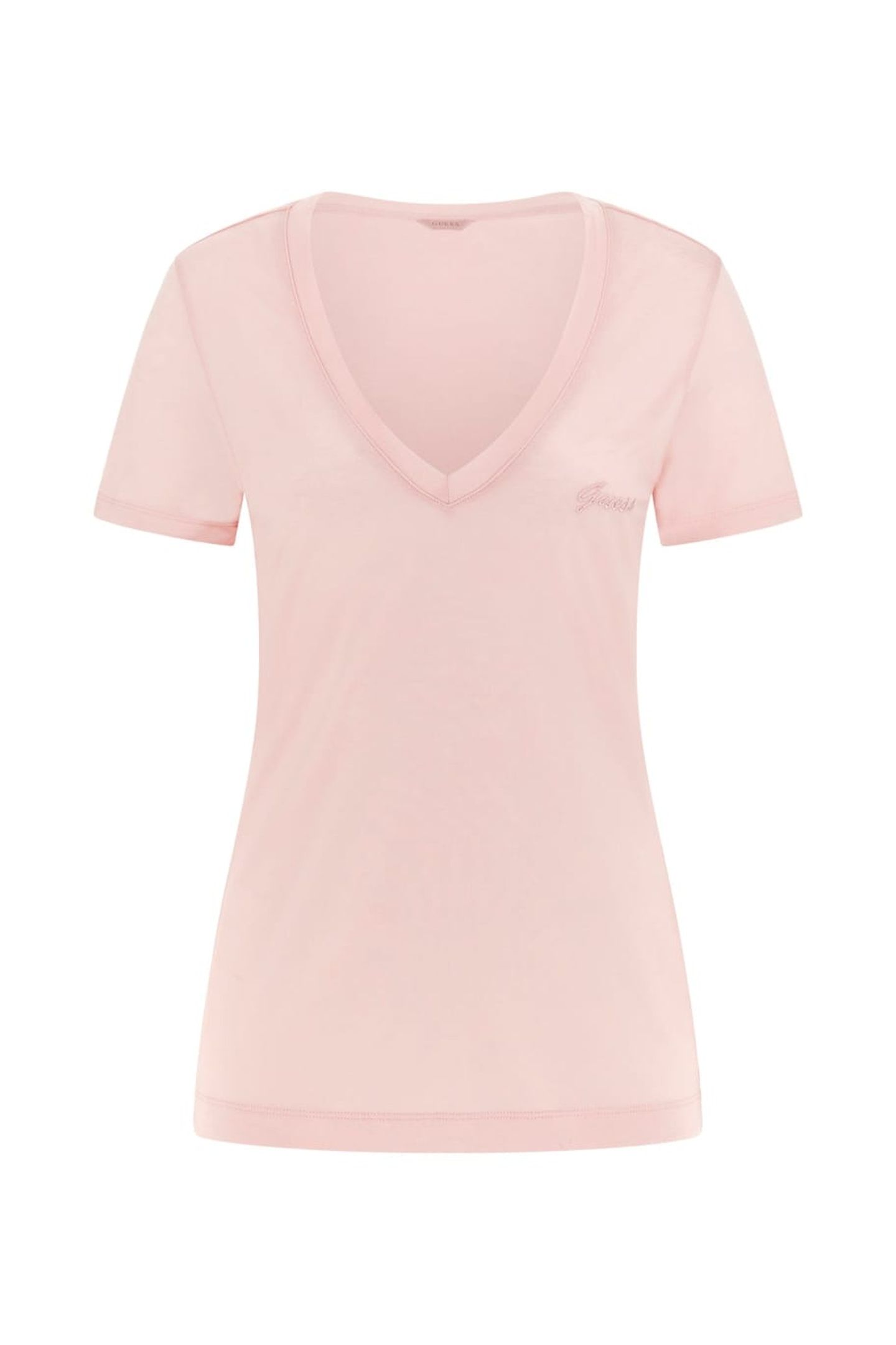 GUESS ECO VN SS LIGHT BASIC TE PINK PEARL 3