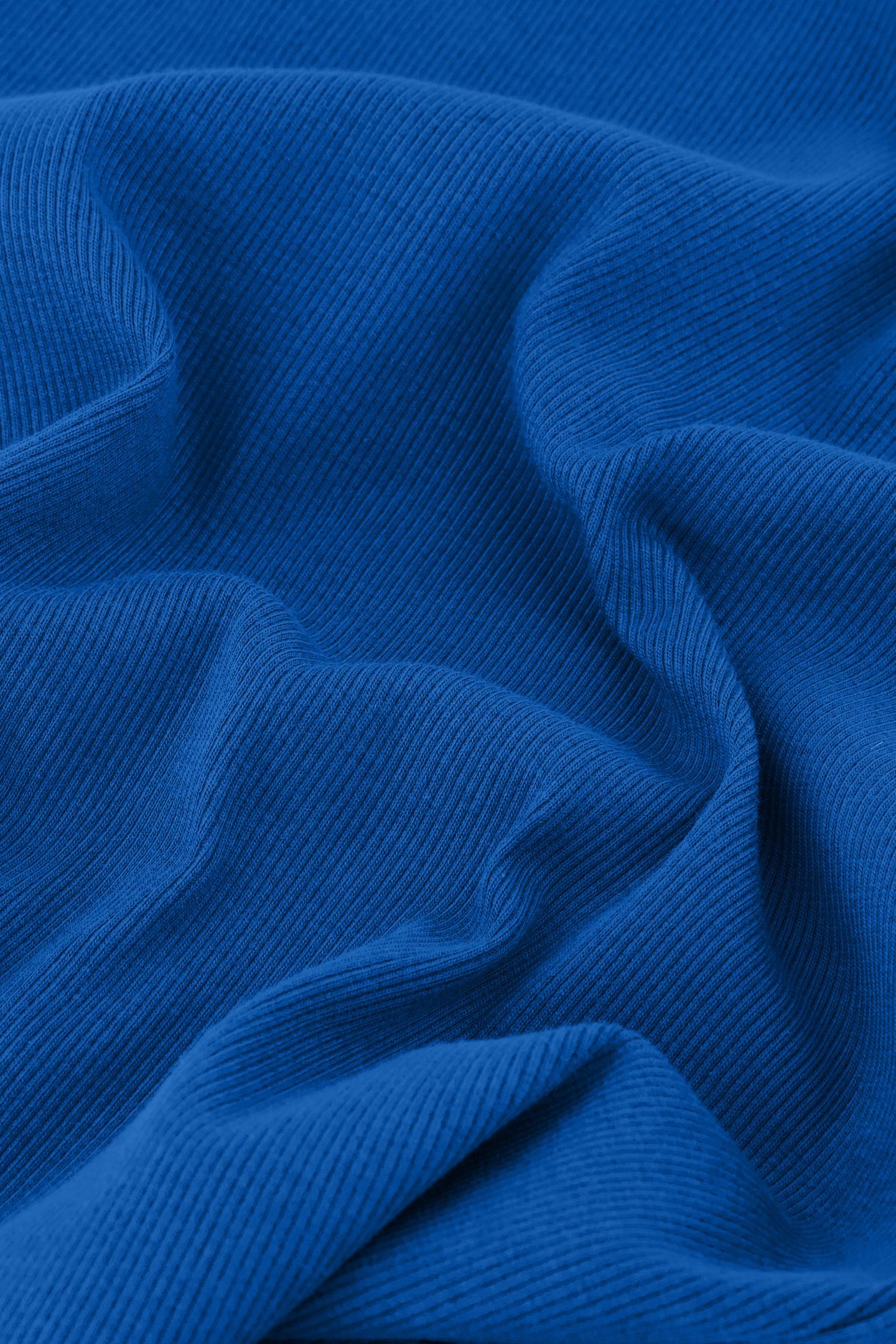 LUUNA RIB DRESS AZURE BLUE 4