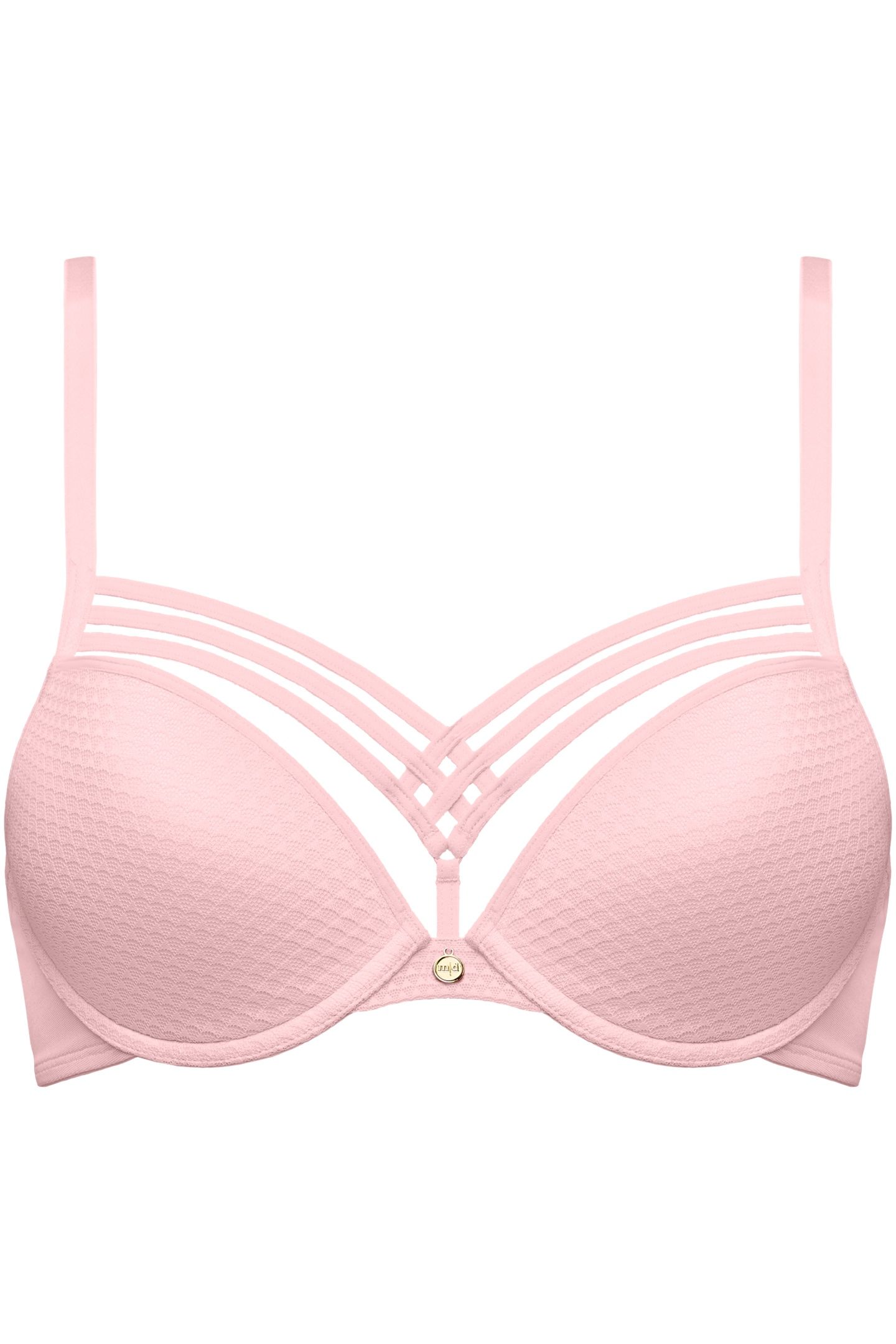 DAME DE PARIS BRAPUSH UPWIRED PADDED PINK 3