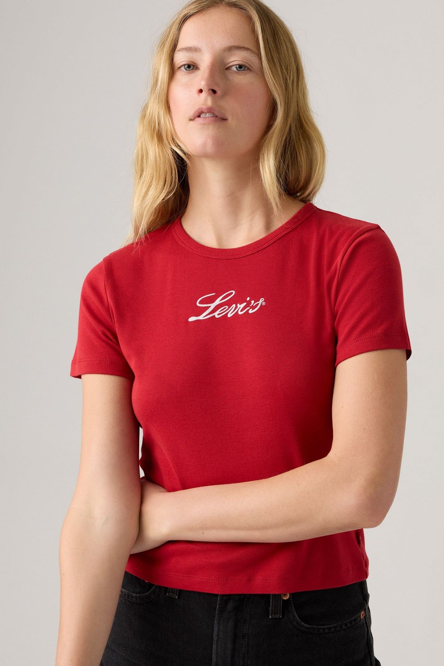 GRAPHIC RICKIE TEE LEVIS SCRIPT RHYTHMI 1