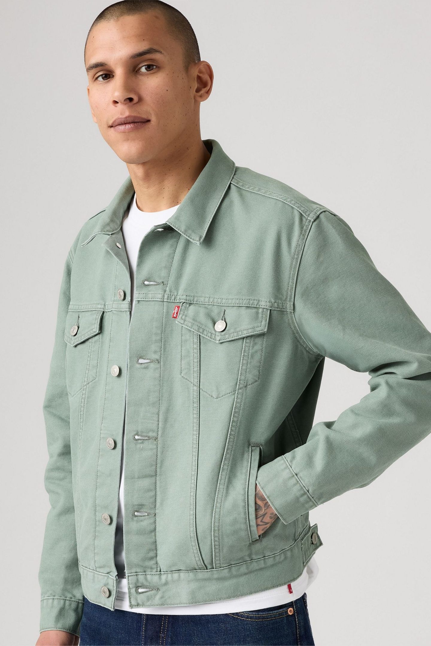 THE TRUCKER JACKET LAUREL WREATH 2