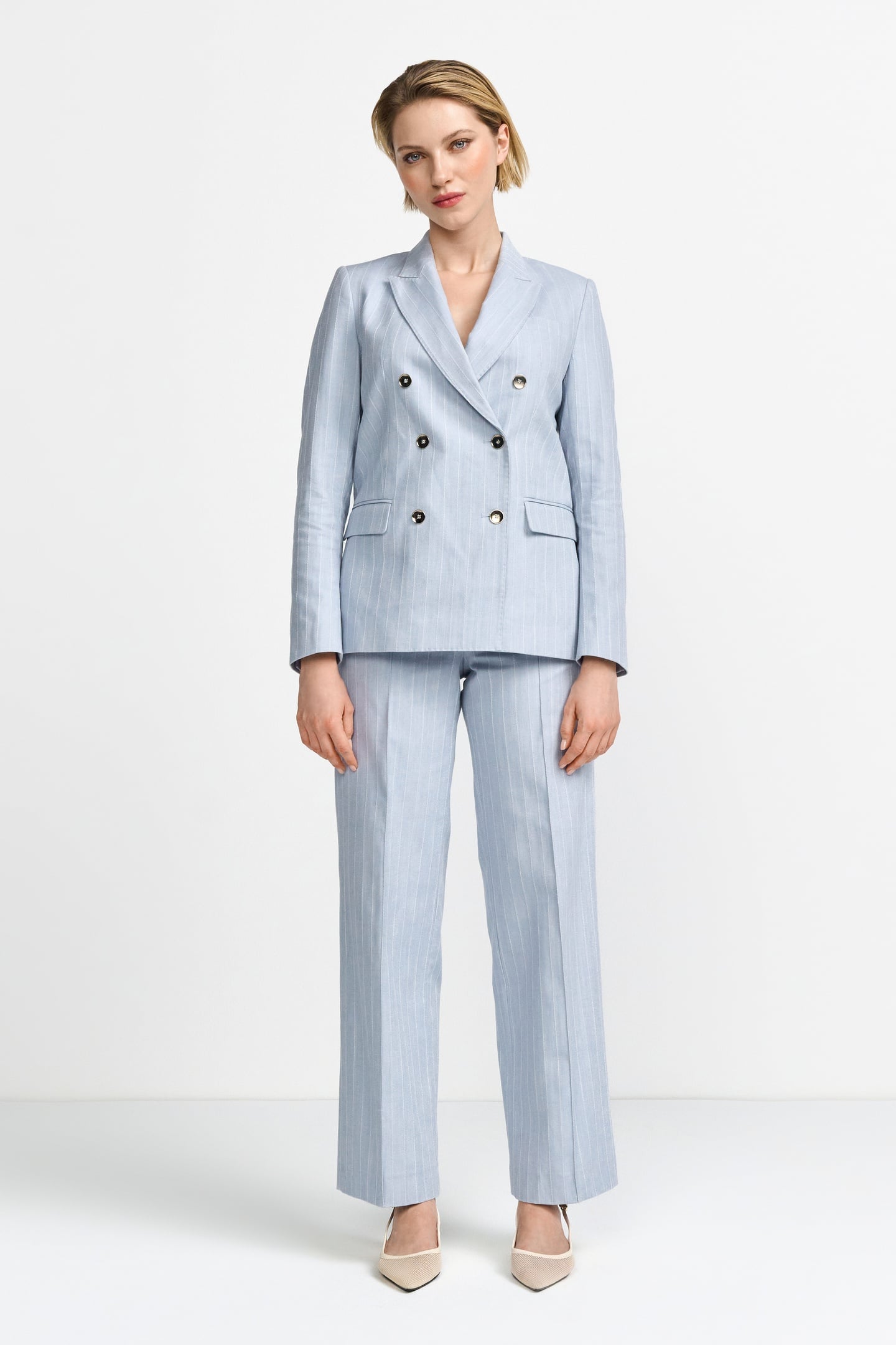 PINTUCK PANTS LIGHT AQUA 1