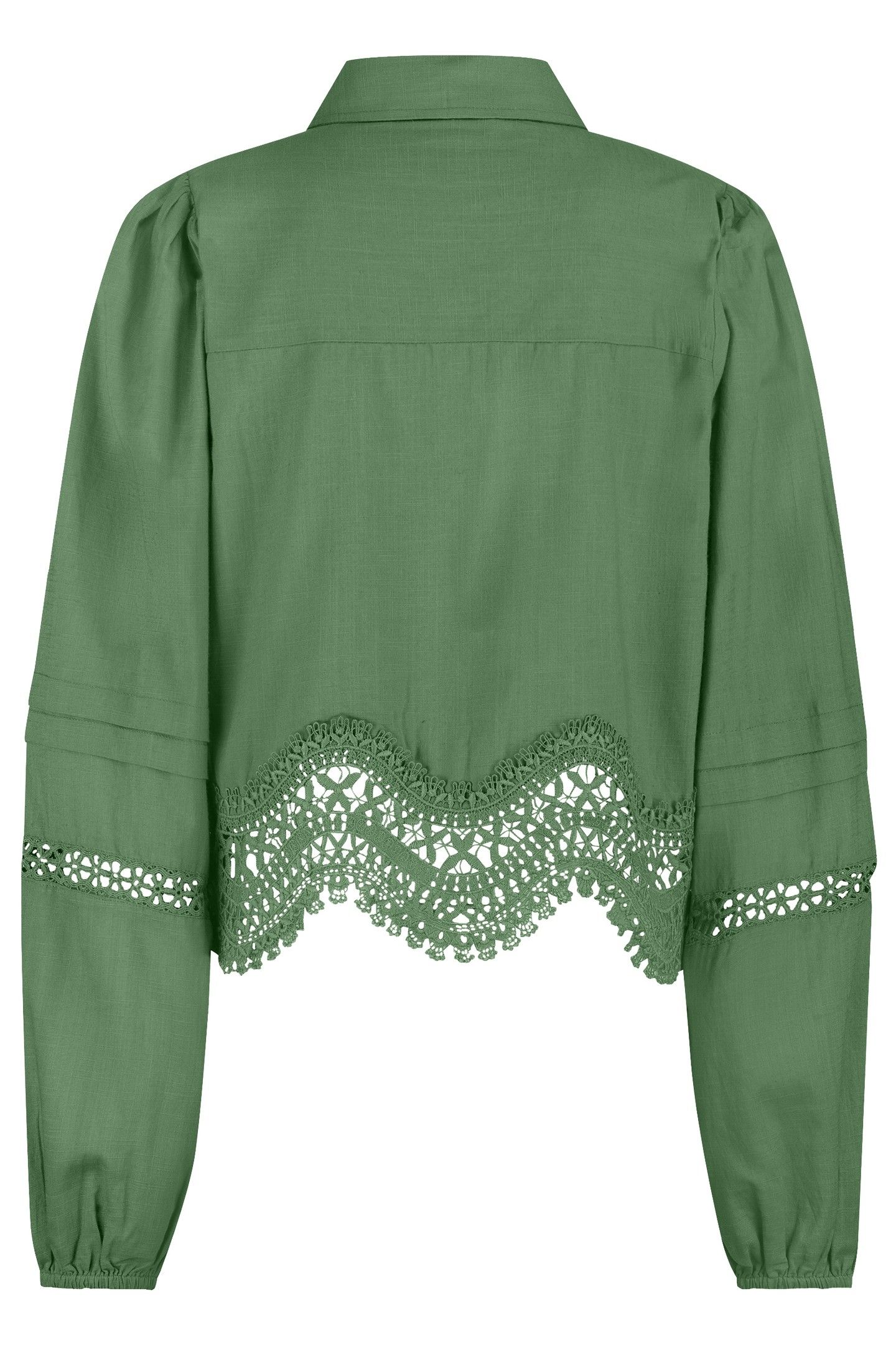 ANINE BLOUSE SOFT GREEN 2