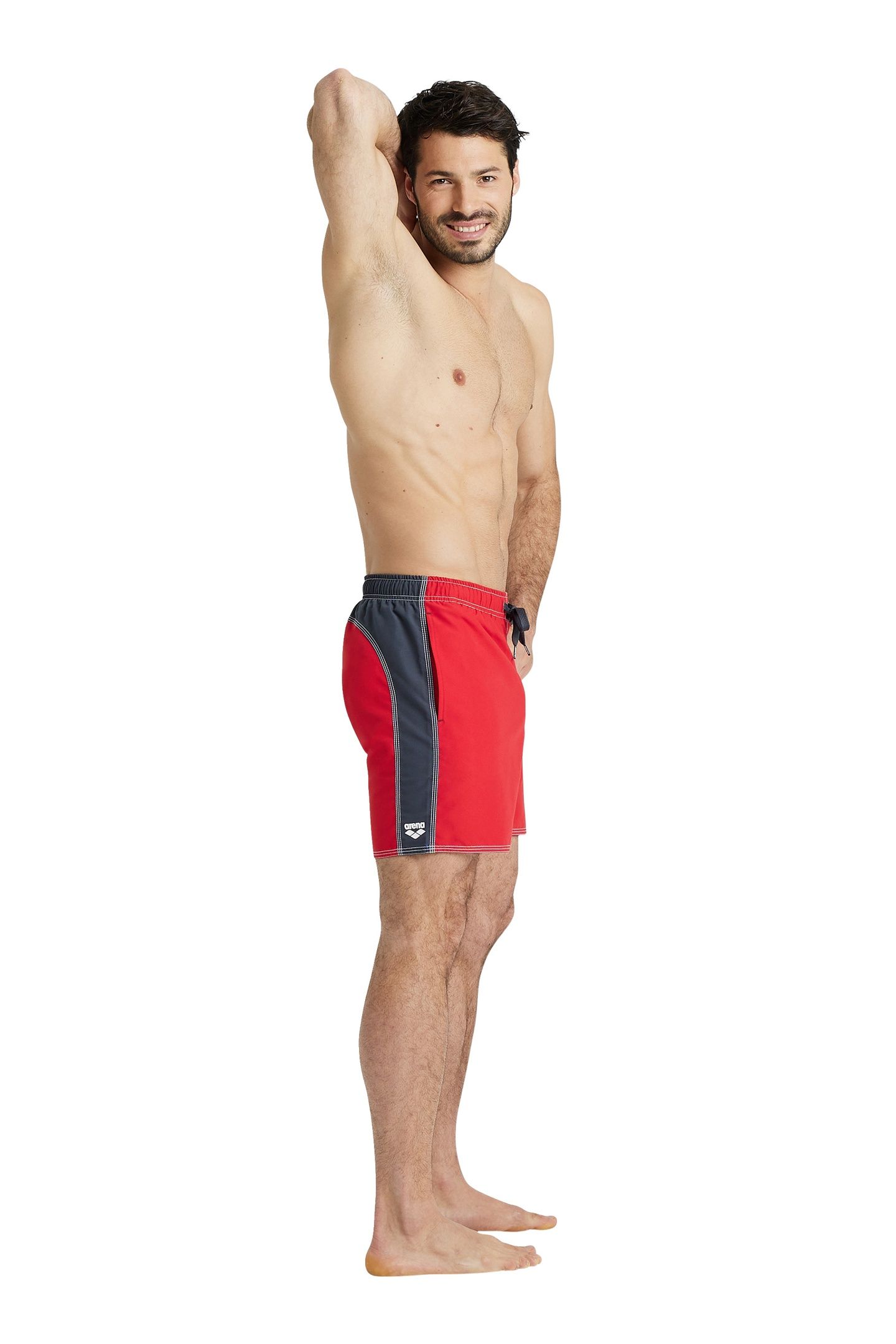 FUNDAMENTALS BICOLOR BOXER RED-ASPHALT 3