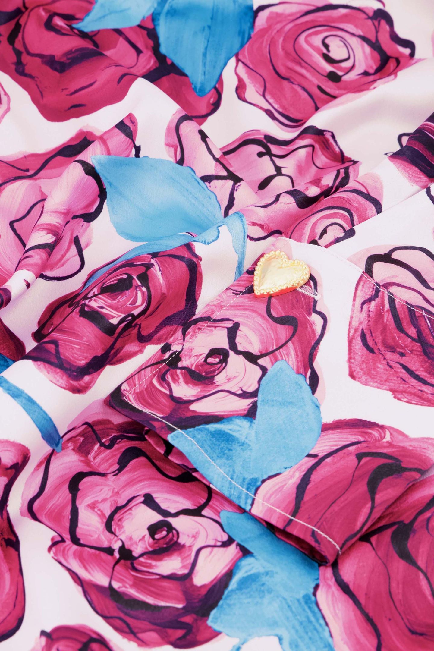 BOWIE BLOUSE PINK DARLING/AZURE B 4