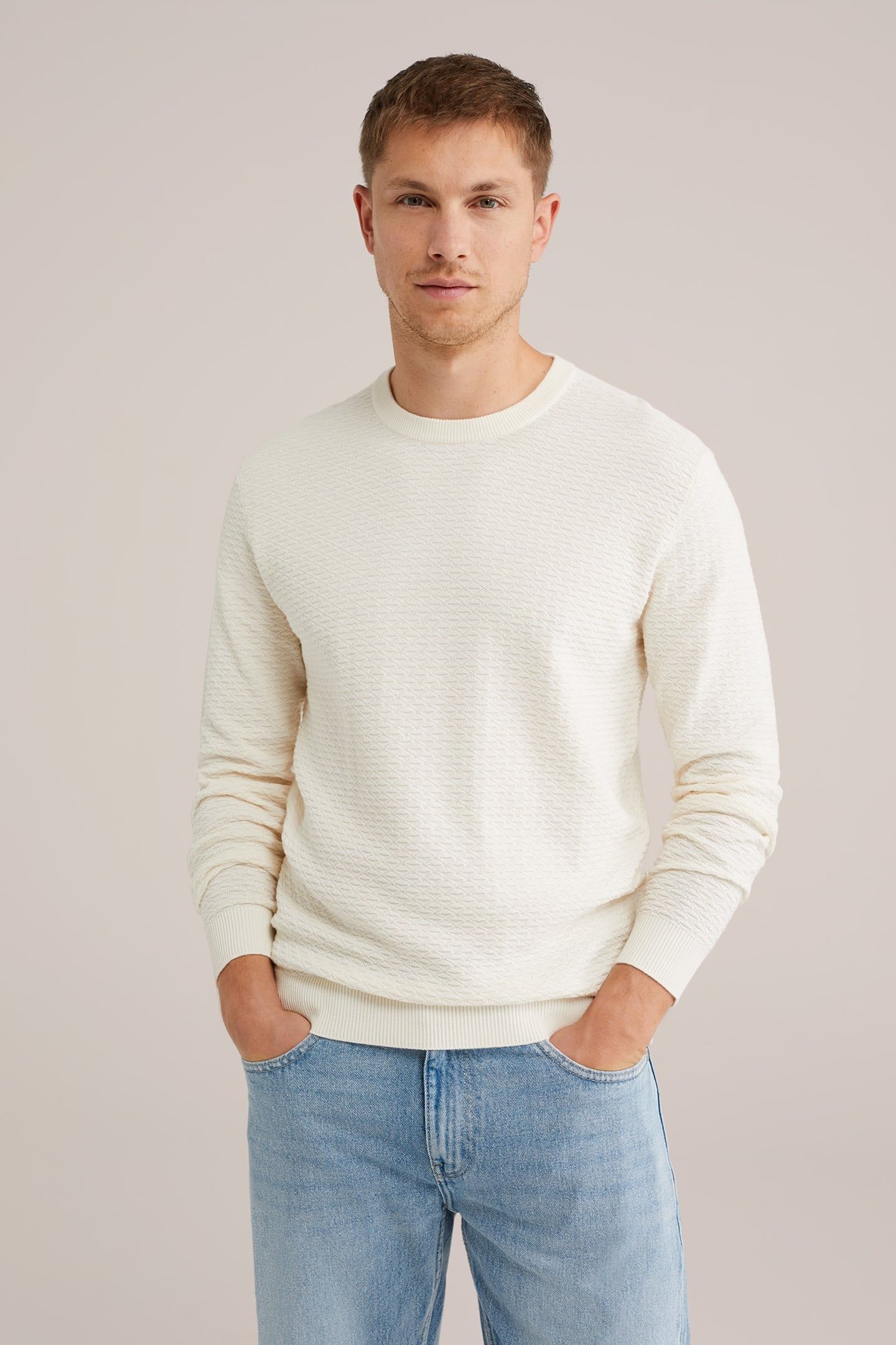 PULLOVER ECRU 2