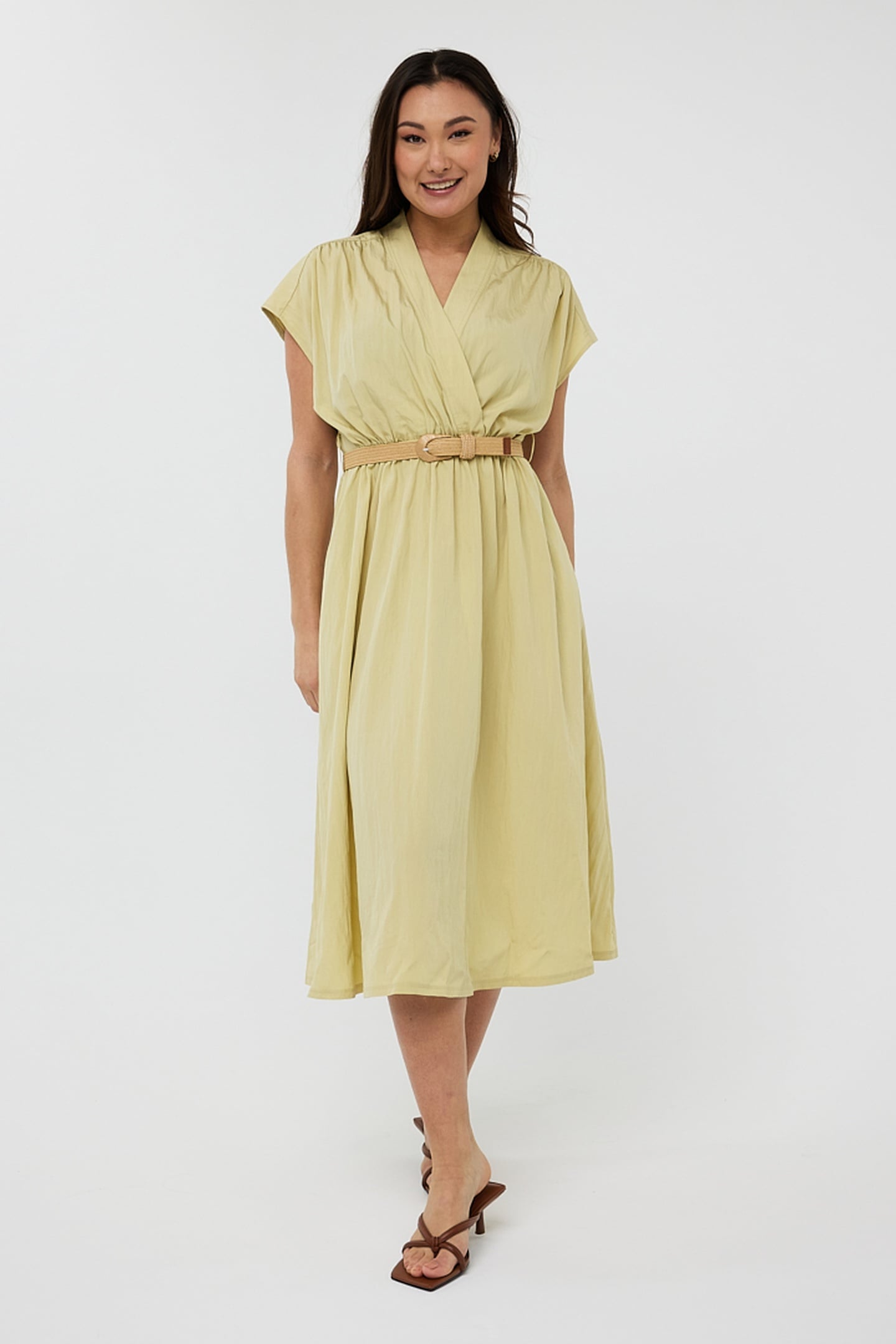 DRESS LONG WIDE LEMON PIE 2