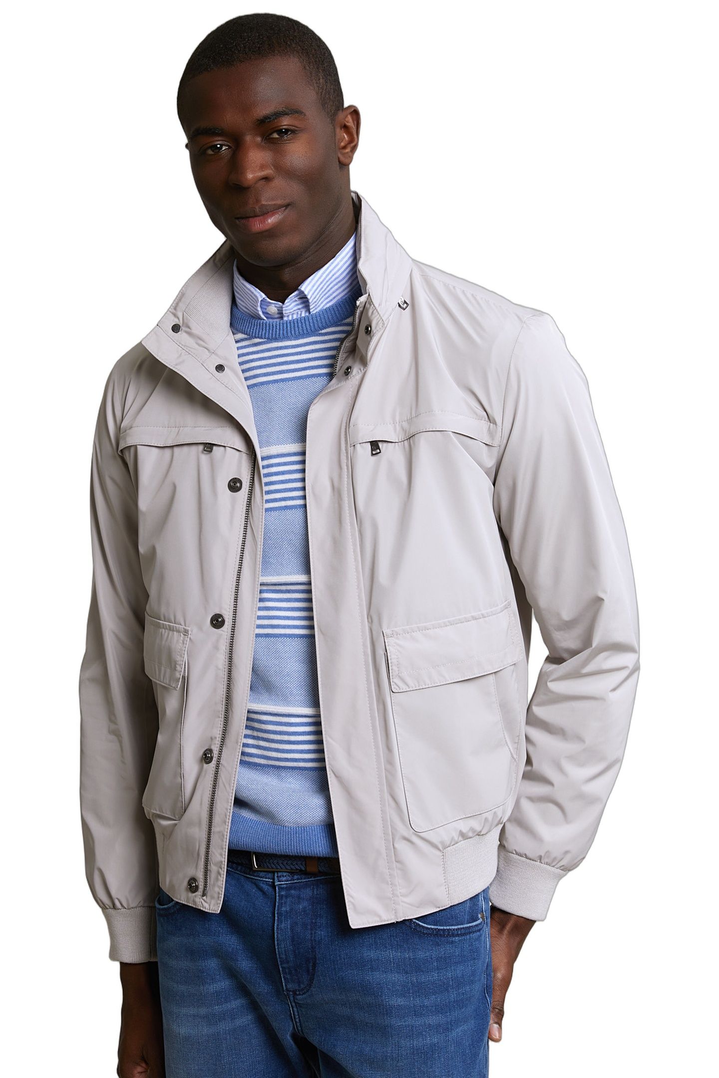 SPORTY JACKET 4 POCKETS SAND 3