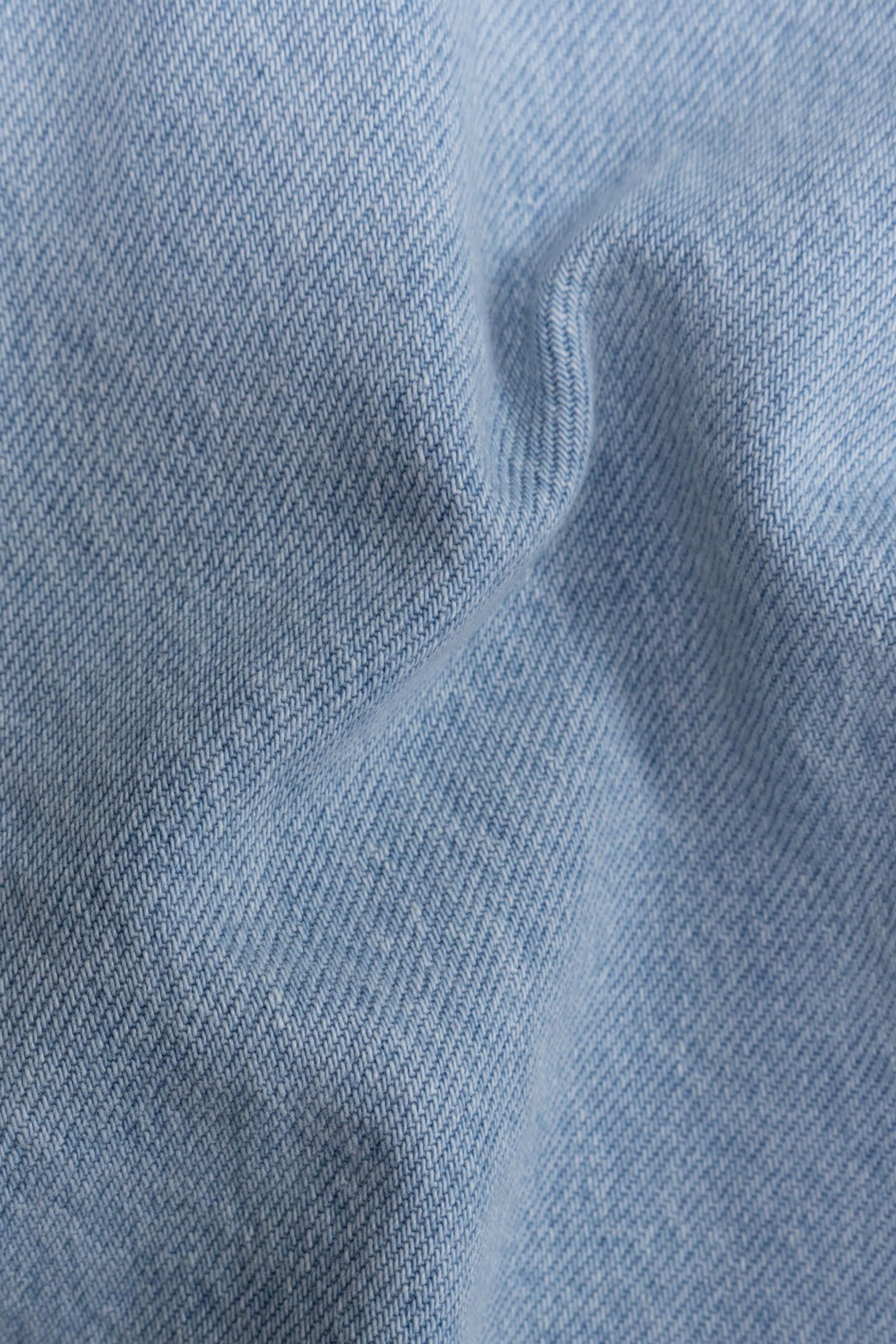 BLUE JEAN SKIRT WITH SIDE PLEATS 6