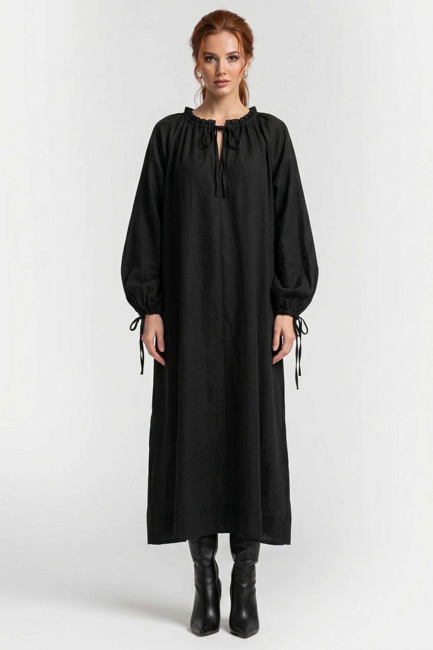 FREYA DRESS BLACK 1