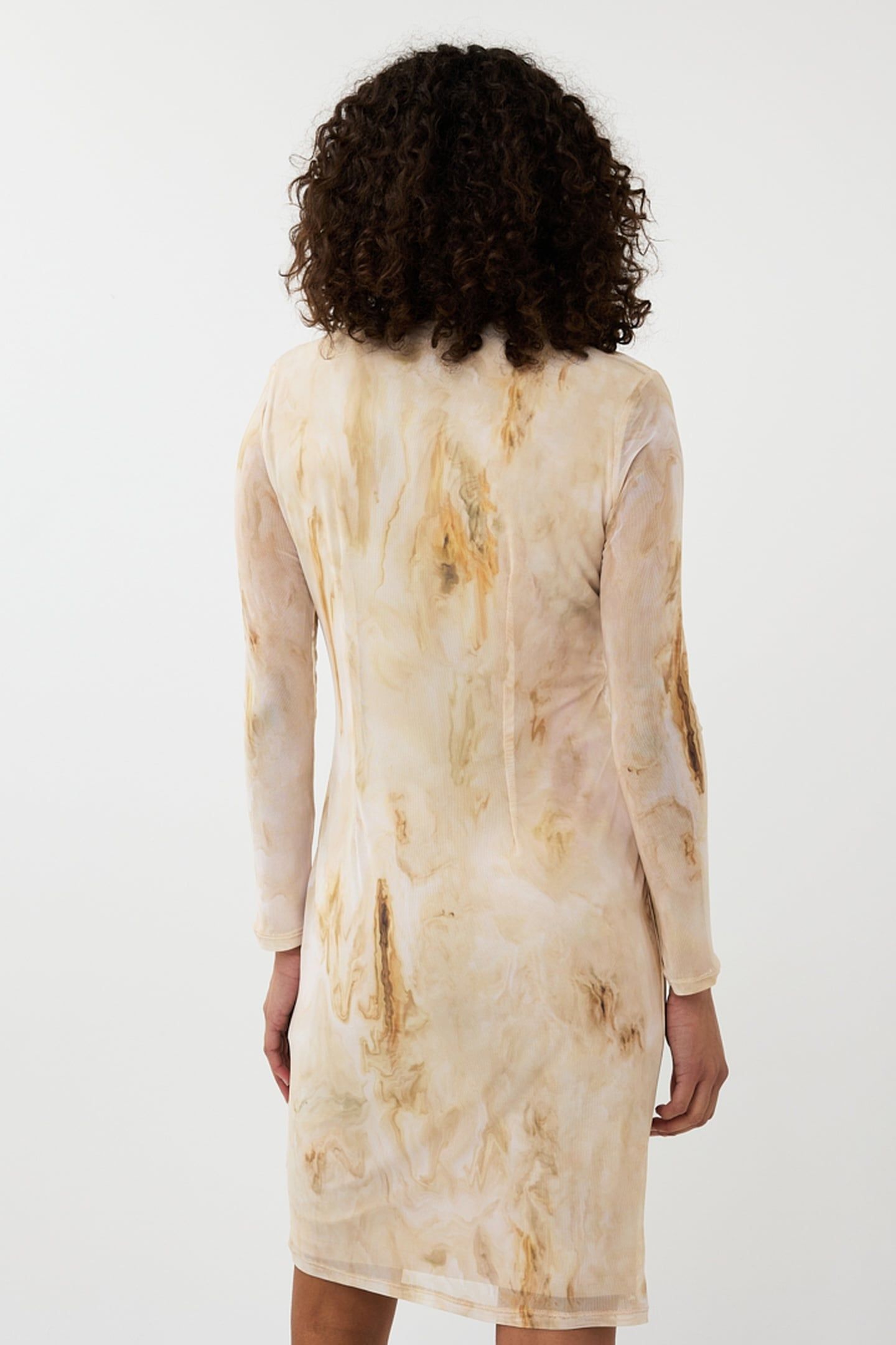 DRESS MESH MARBLE DREAM PRINT 4