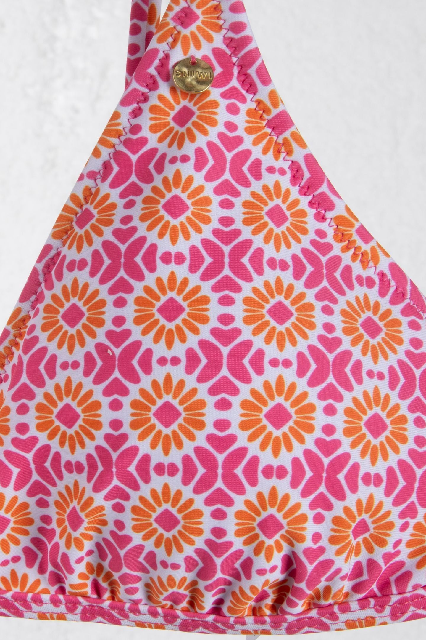 ROMY BIKINI TOP PORTO TILE AZALEA PINK 4