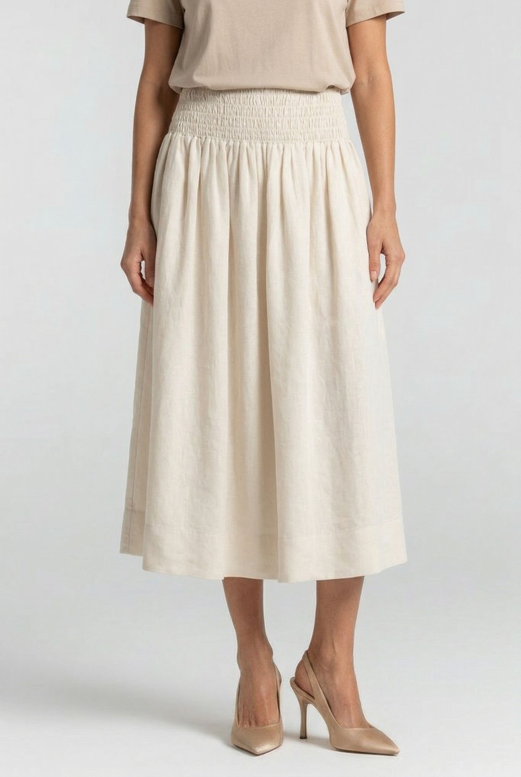 ROBINSON SKIRT BEIGE 1