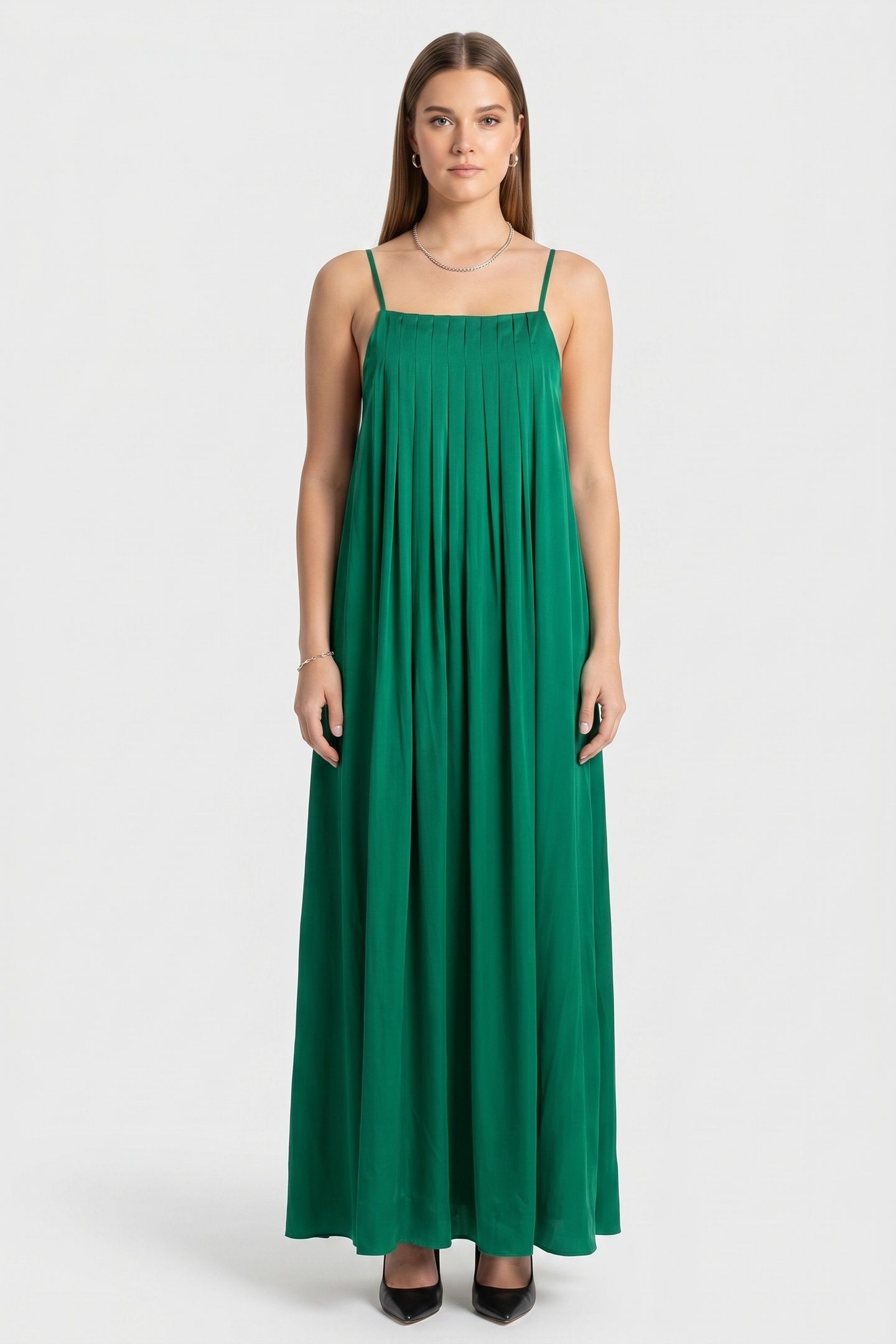 CONRAD TREASURE DRESS GREEN 1