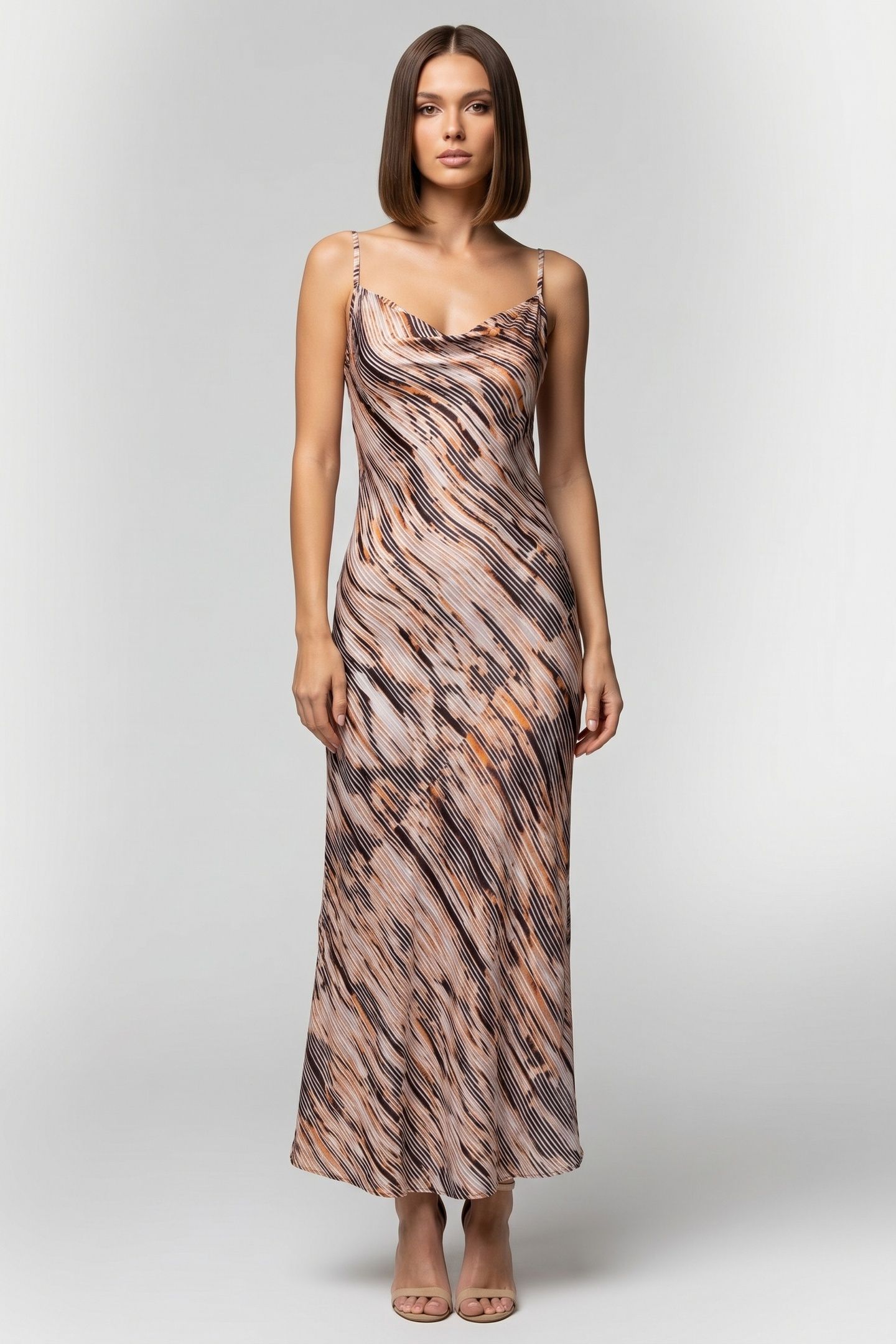 NOEL SLIP DRESS BLACK 1