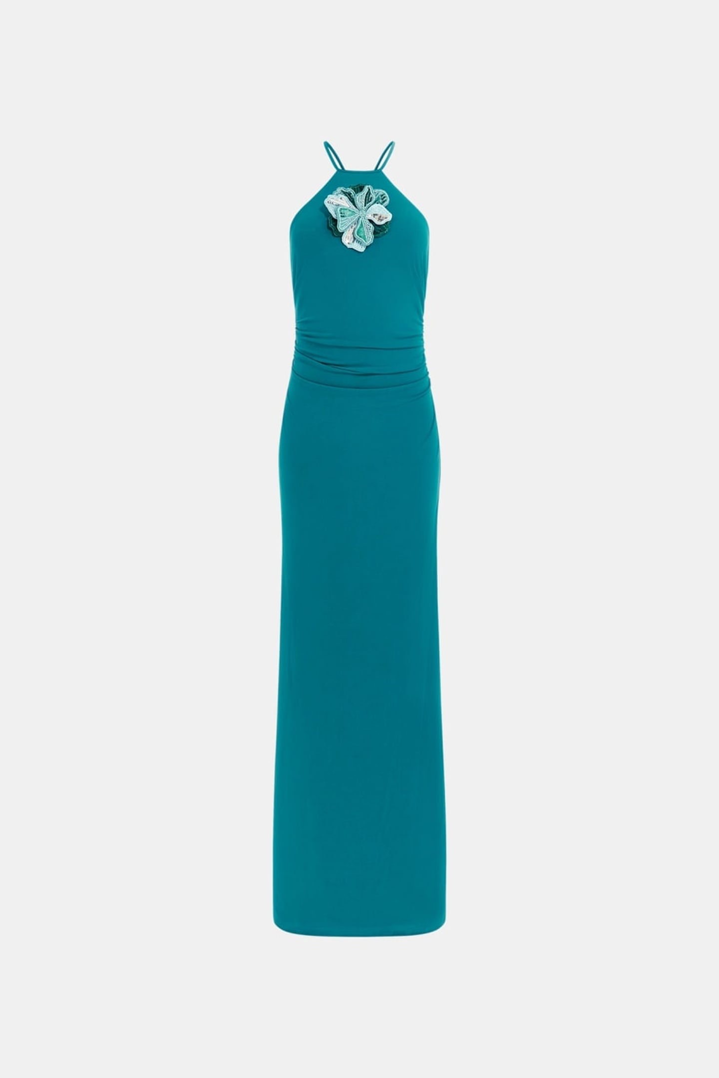 GUESS ECO DESY 3D FLOWER LONG VIOLET TEAL 2