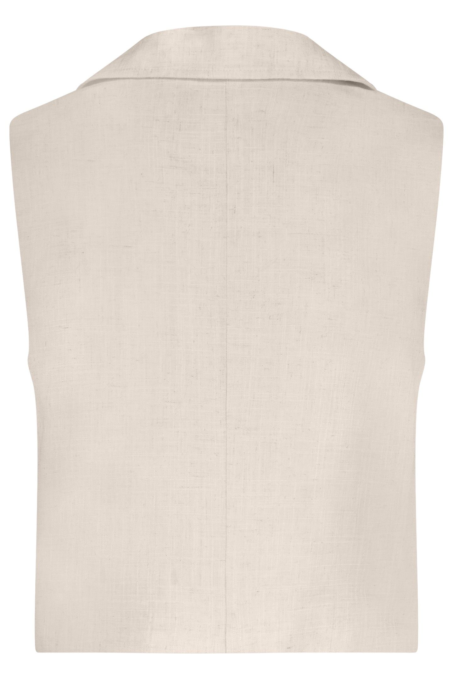 CHAIA WAISTCOAT NEUTRAL 2
