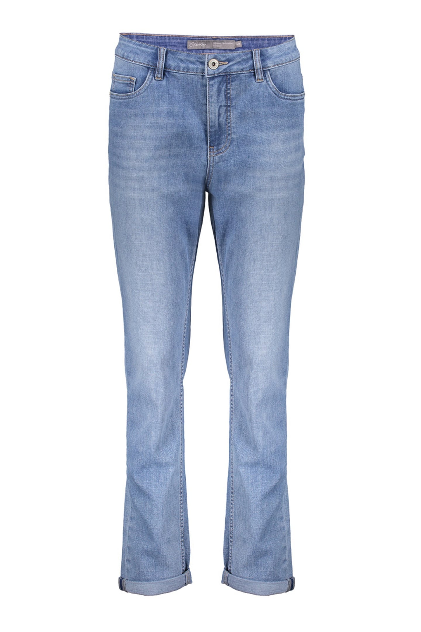 JEANS TURN-UP STONEBLEACH DENIM 1