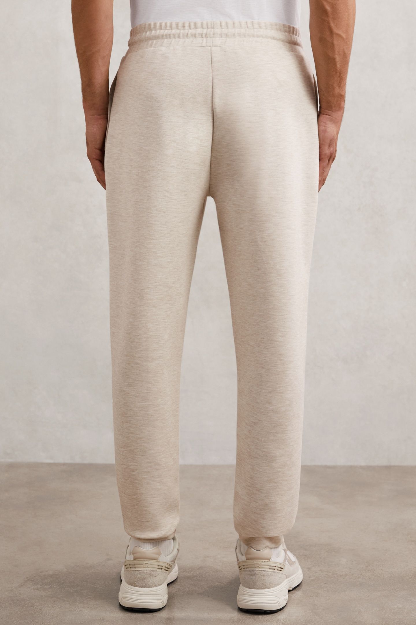 DRAWSTRING JOGGER OATMEAL 2