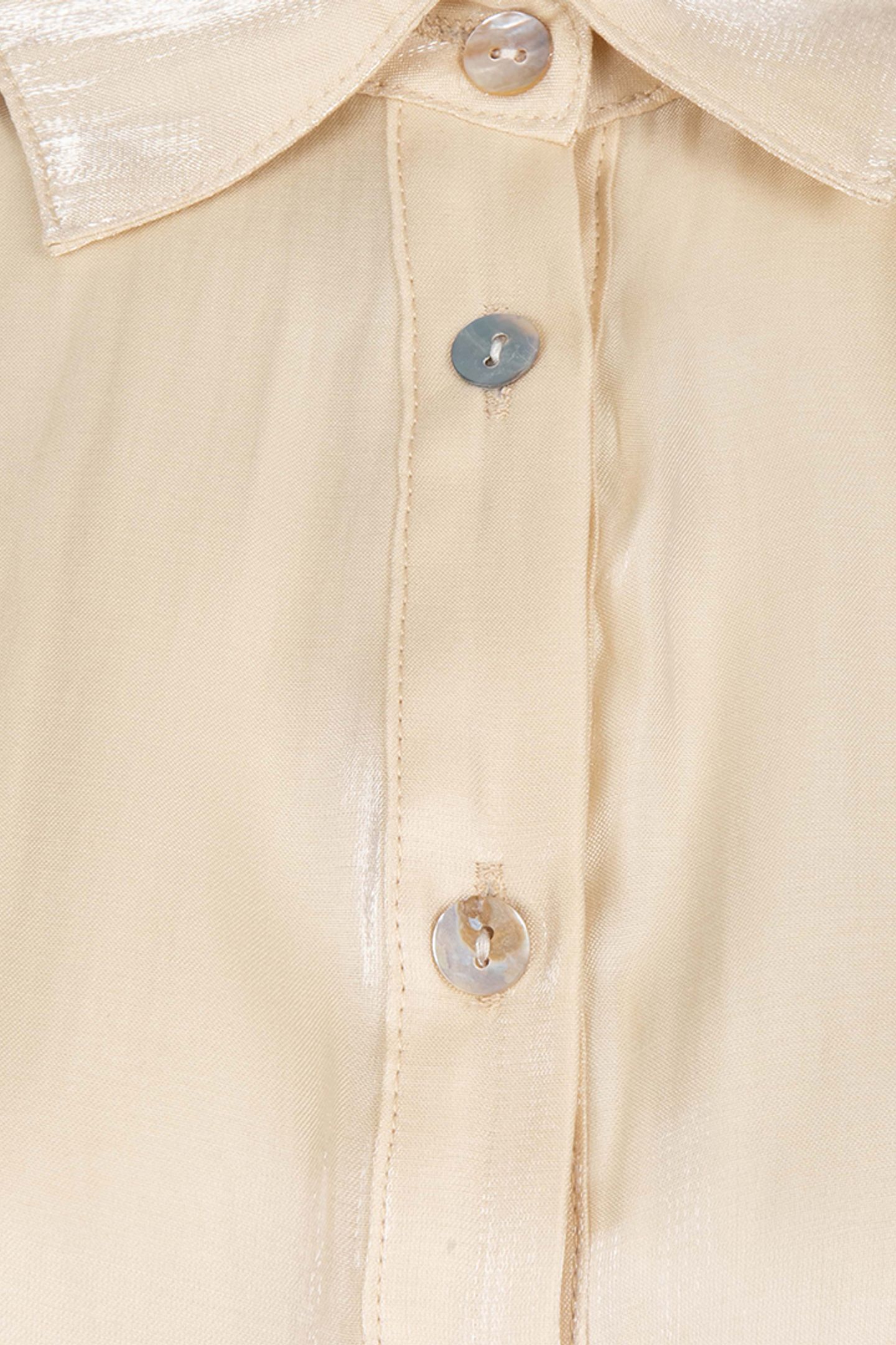 BLOUSE GATHERING CHANGEANT CHAMPAGNE 6