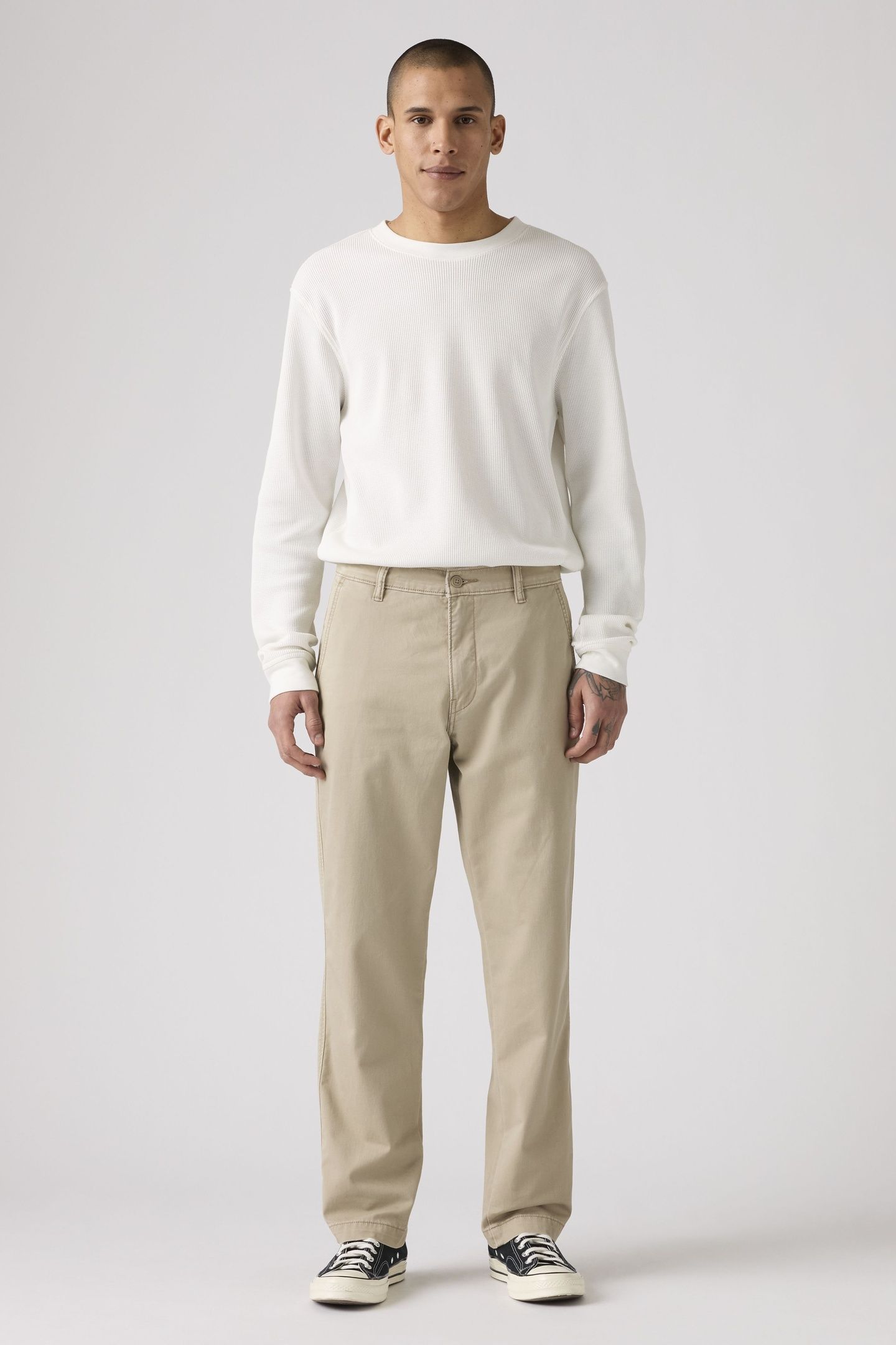 XX CHINO RELAXED STRAIGHT TROUSERS 1