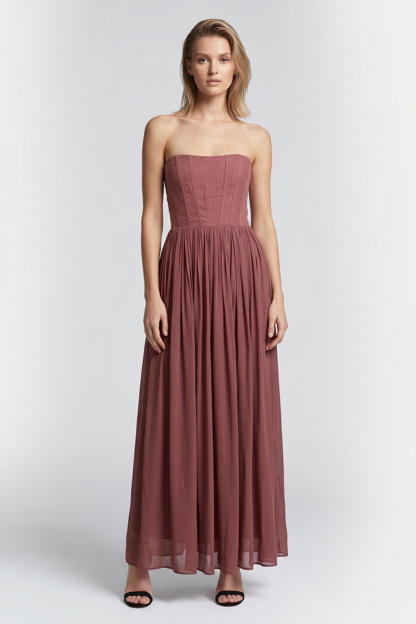 BLAISINE DRESS RED 1