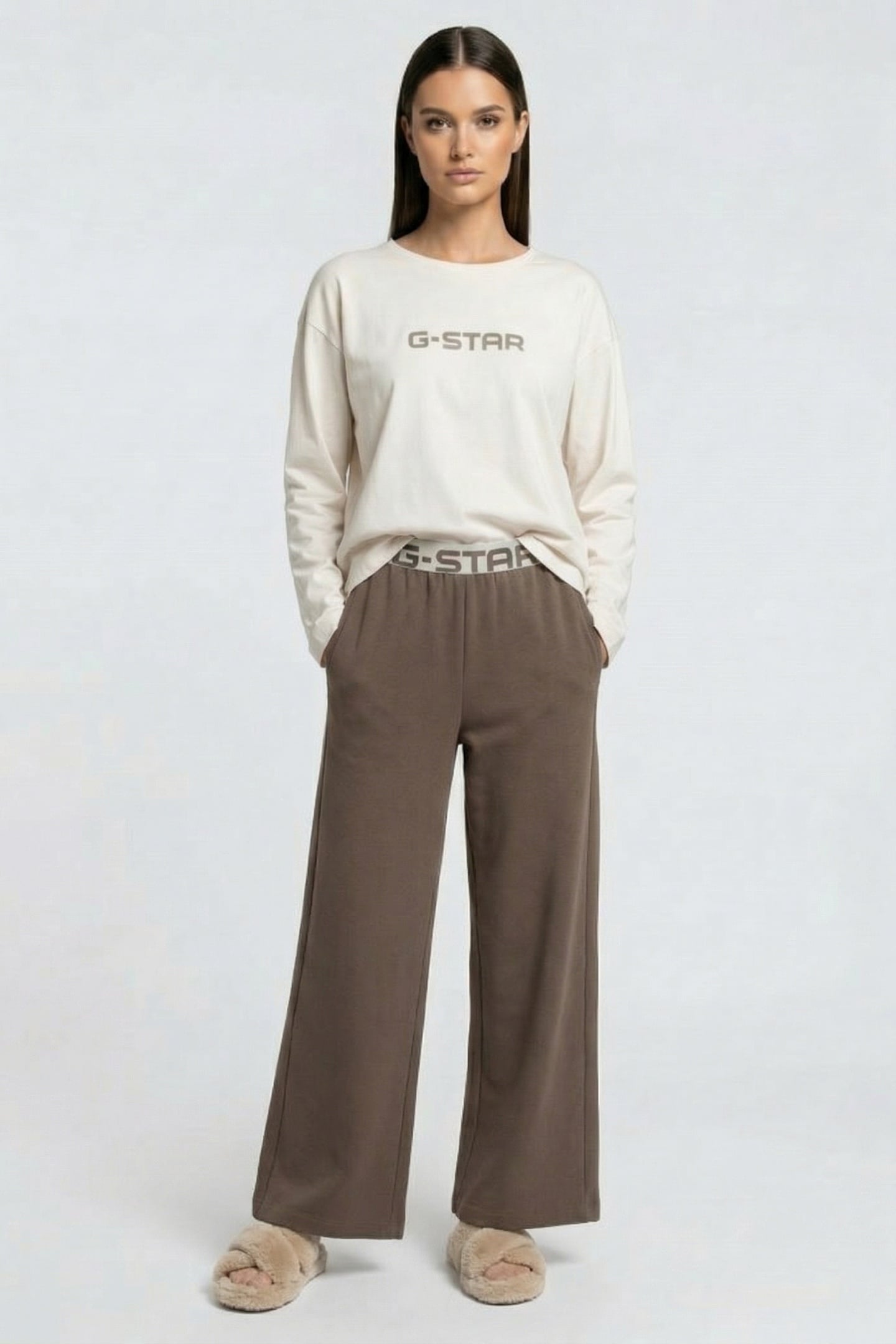 TURQUOISE LOUNGEWEAR VAPOROUS GRAY, BUNGEE CORD 1