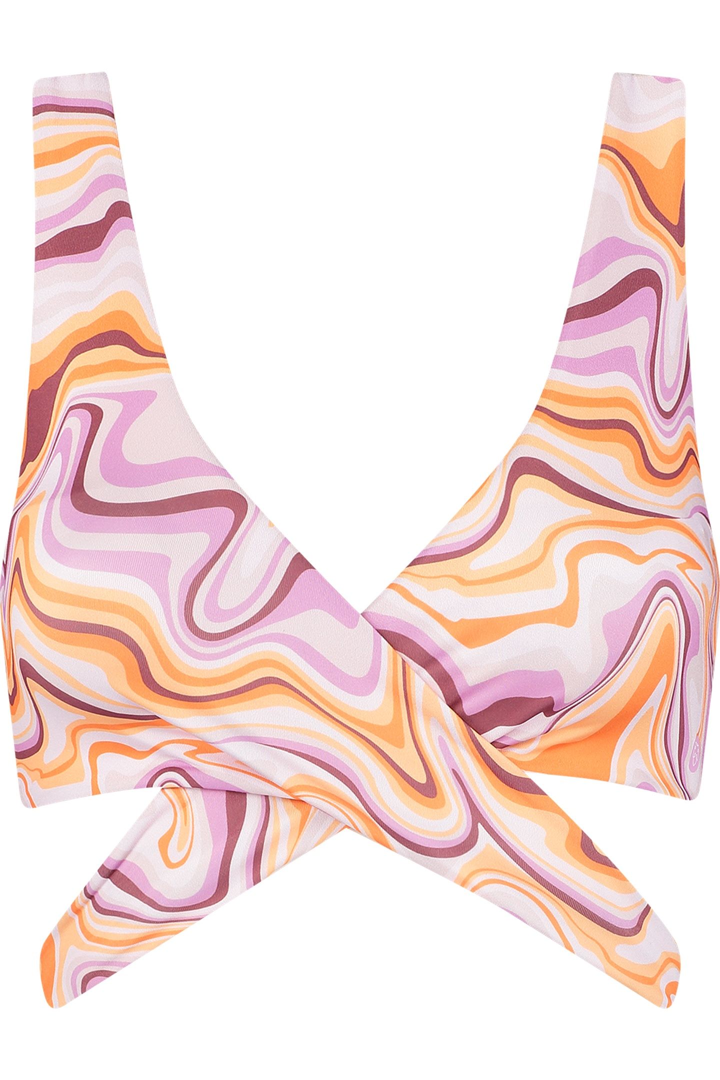 BIKINI TOP PURPLE SWIRL CALCITE 3