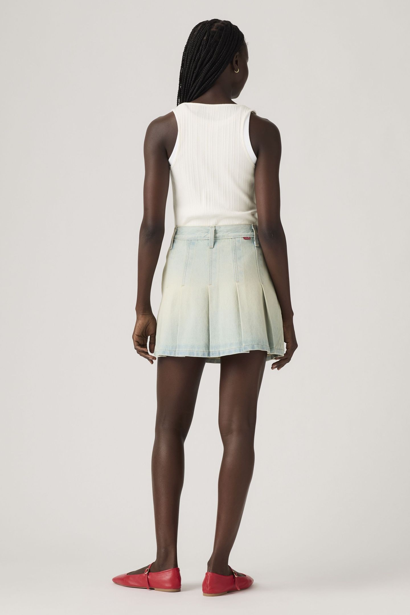 PLEATED MINI SKIRT 4