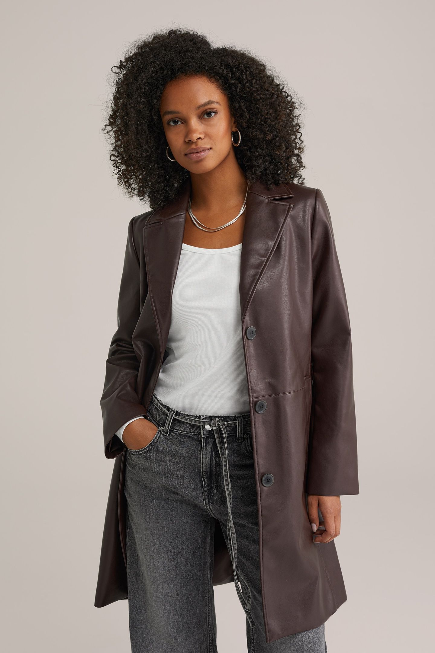 COAT BURGUNDY RED 3