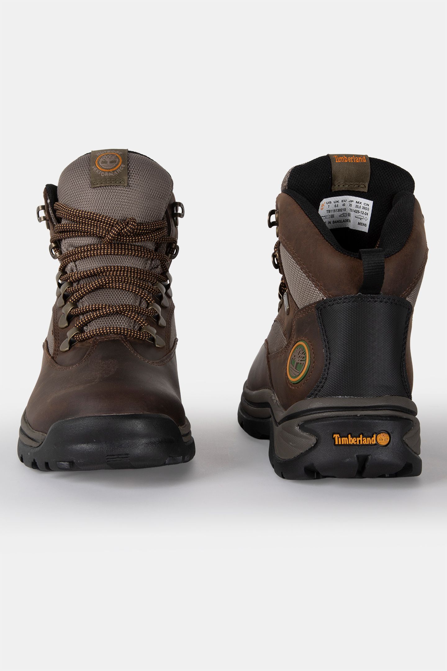 CHOCORUA MID LACE UP WATERPROOF HIKING BOOT MEDIUM BROWN 4