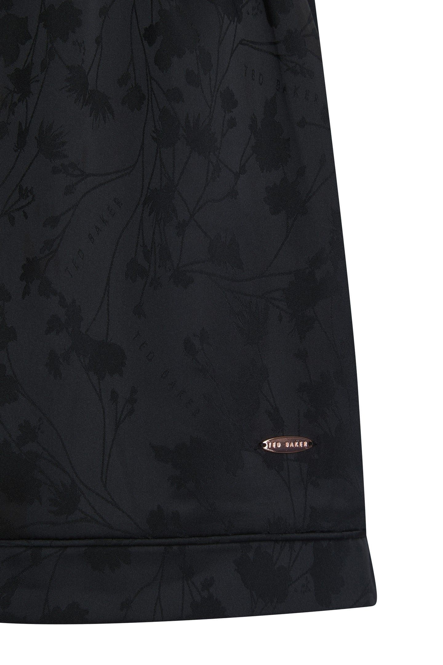 ZARA SHORT SATIN PJ JET BLACK 5