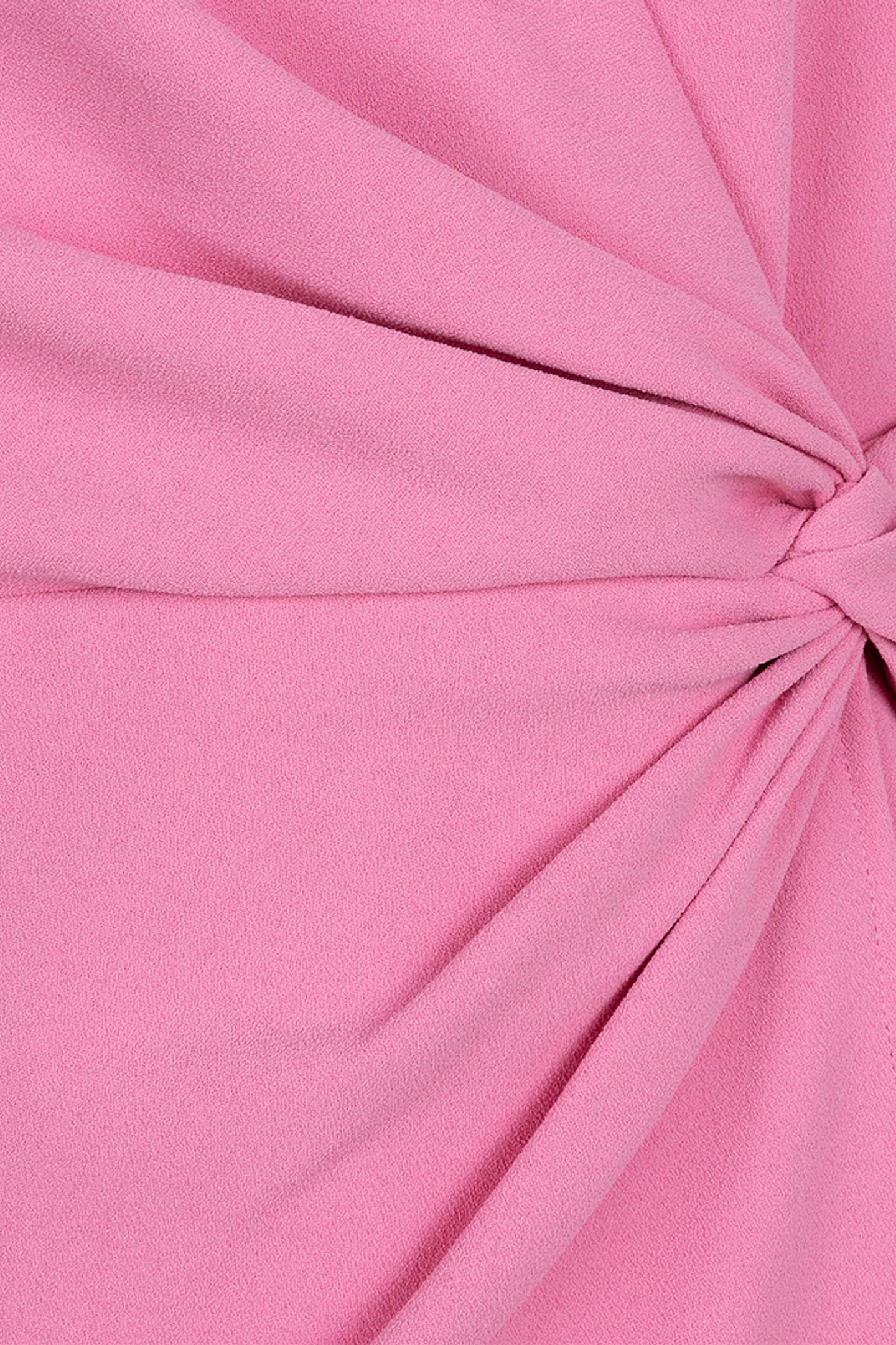 DRESS OVERLAP KNOT S/SLVE ROSE 7